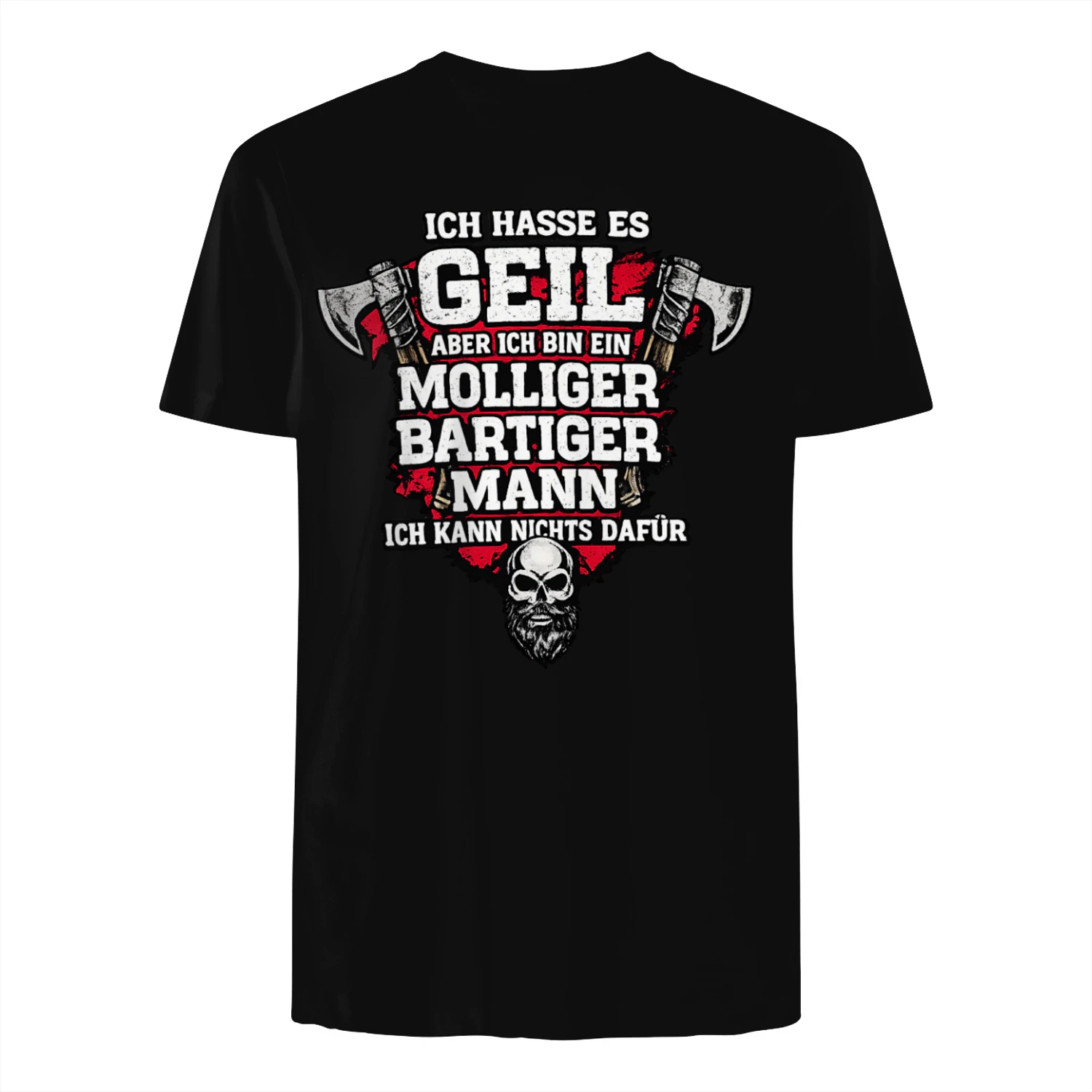 Molliger Bartiger Mann 