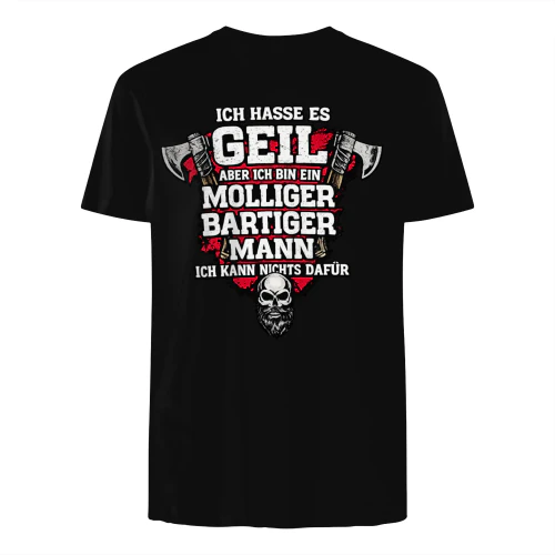 Molliger Bartiger Mann