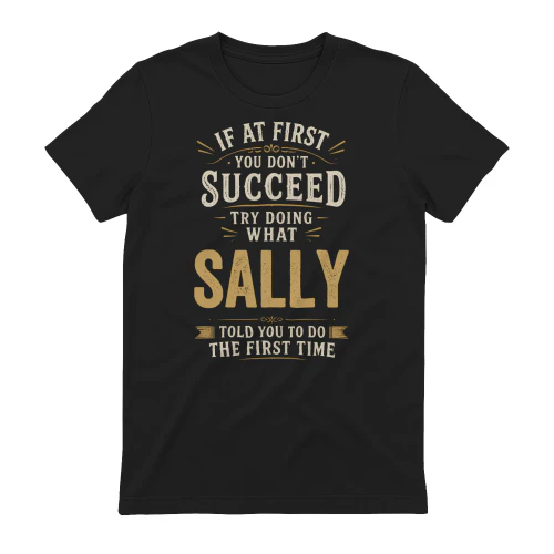 trydoing sally