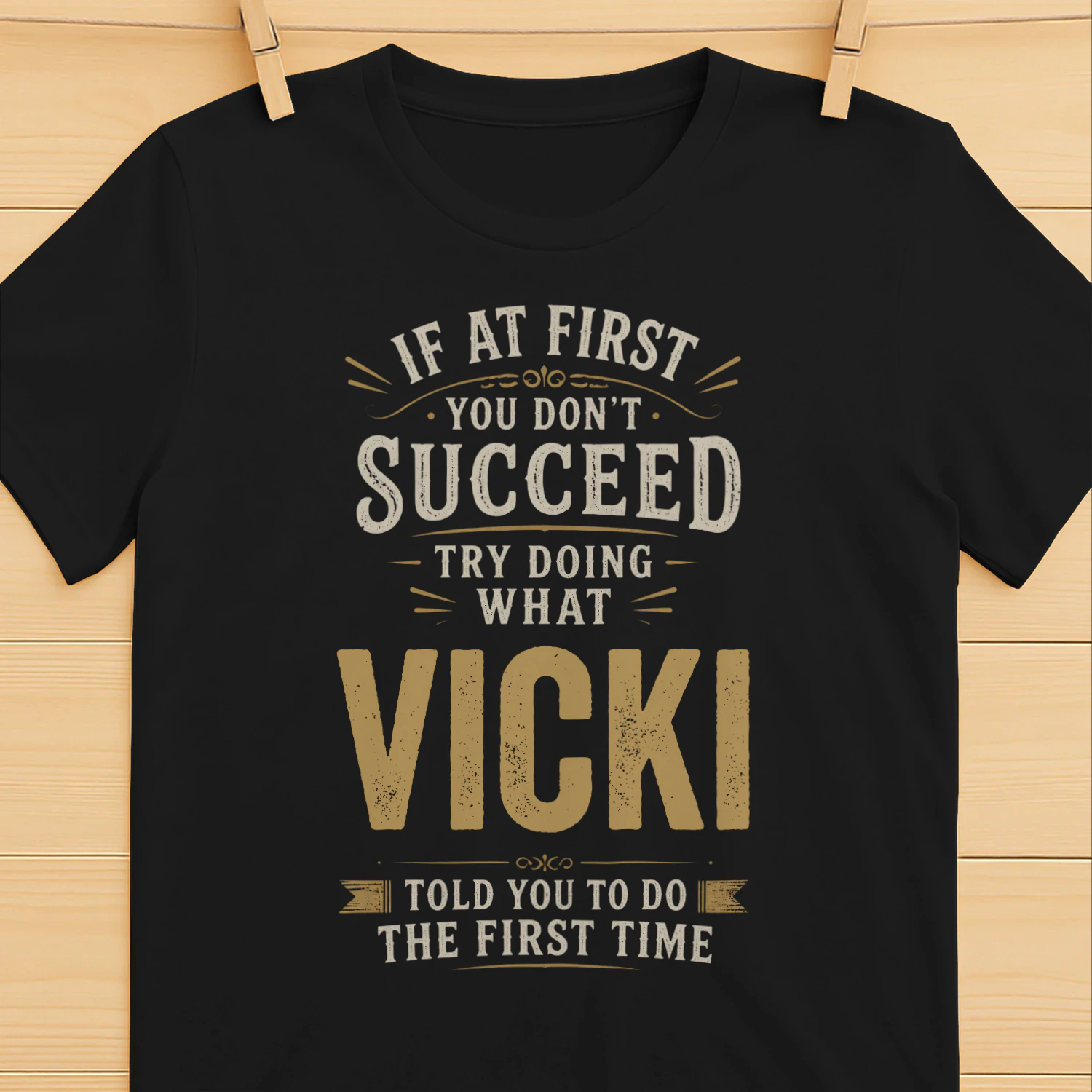 trydoing vicki