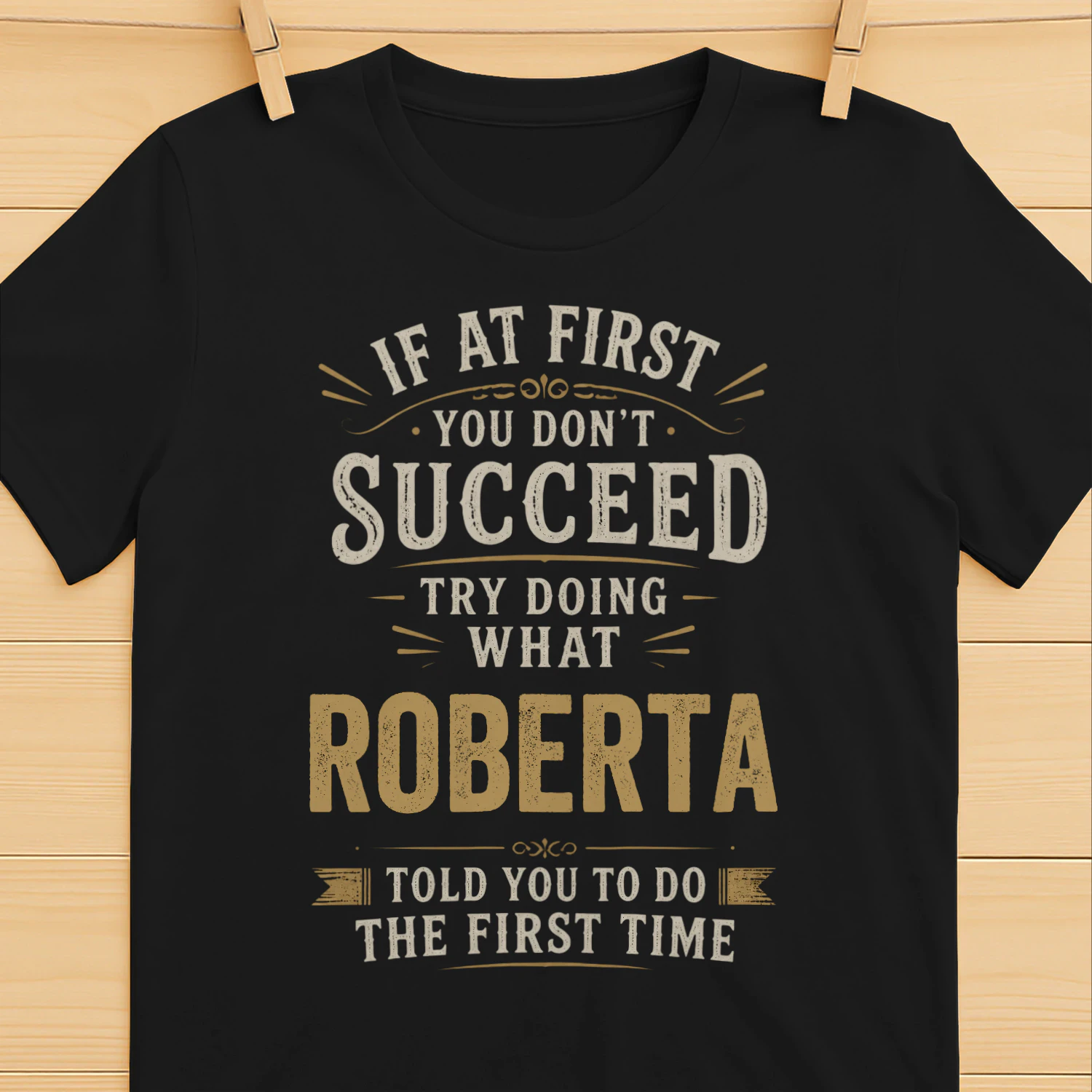 trydoing roberta