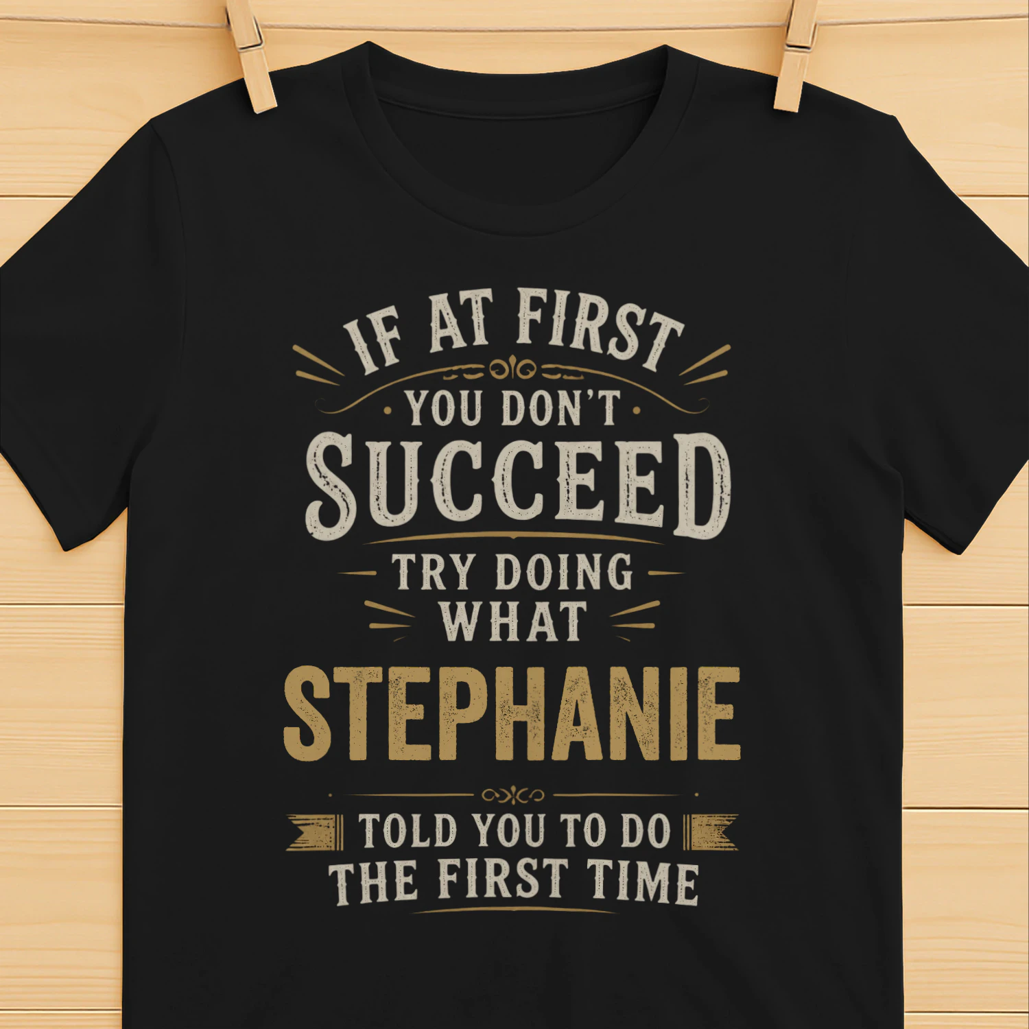 trydoing stephanie