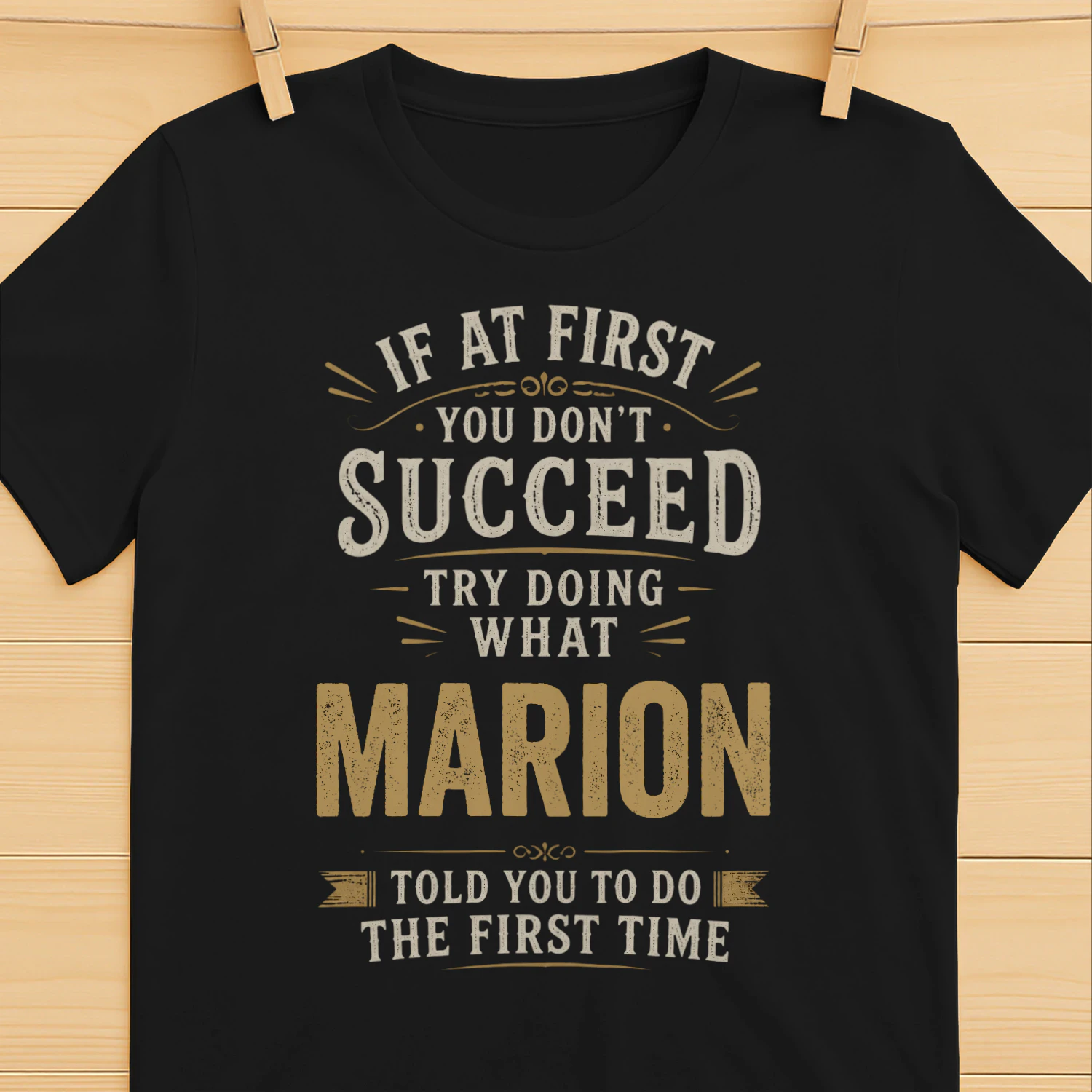 trydoing marion