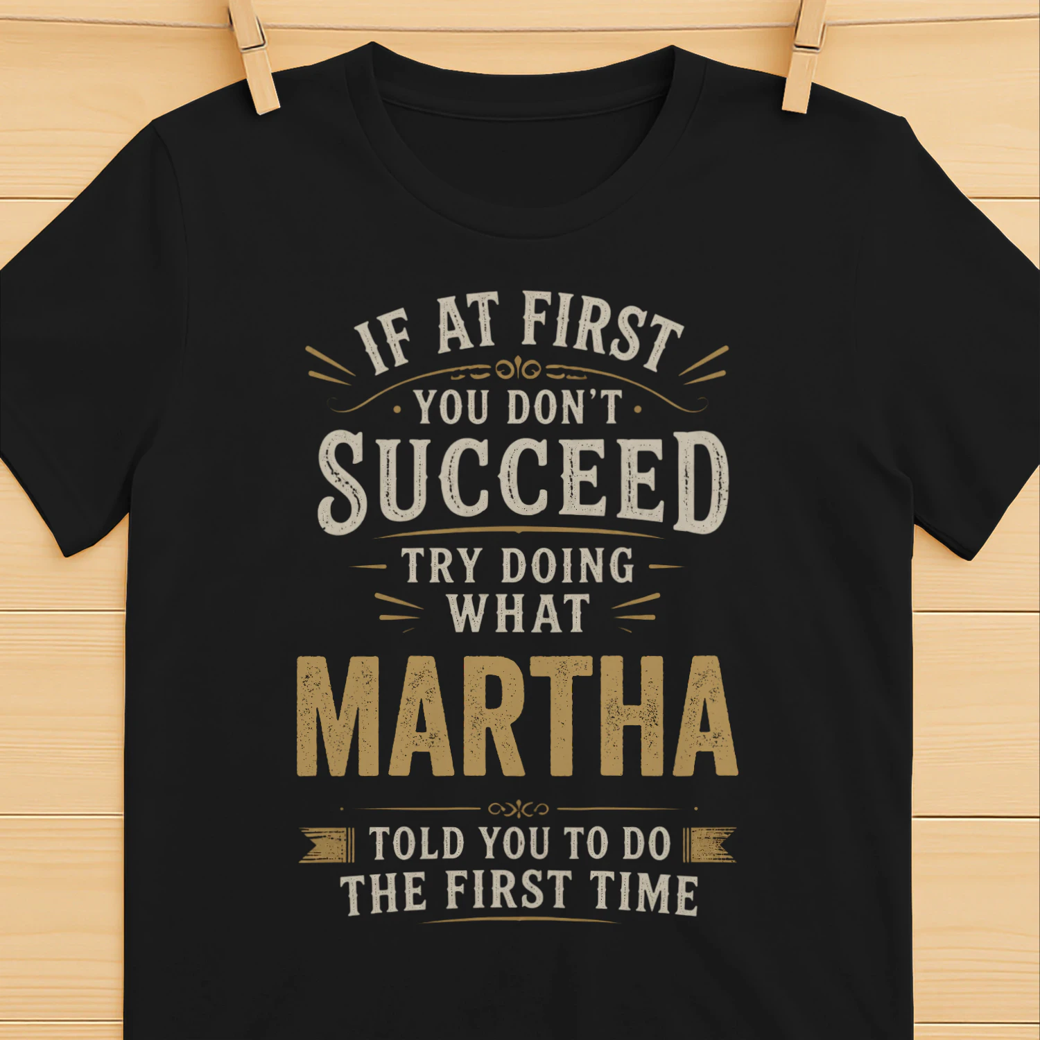 trydoing martha