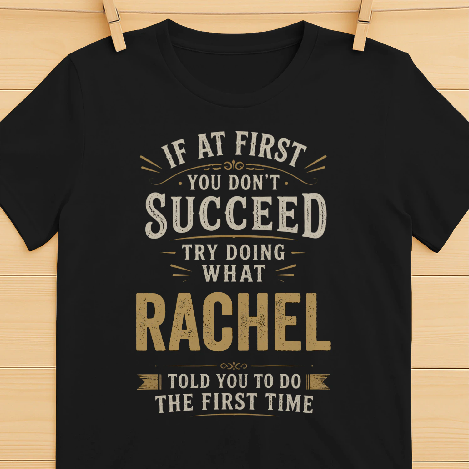 trydoing rachel