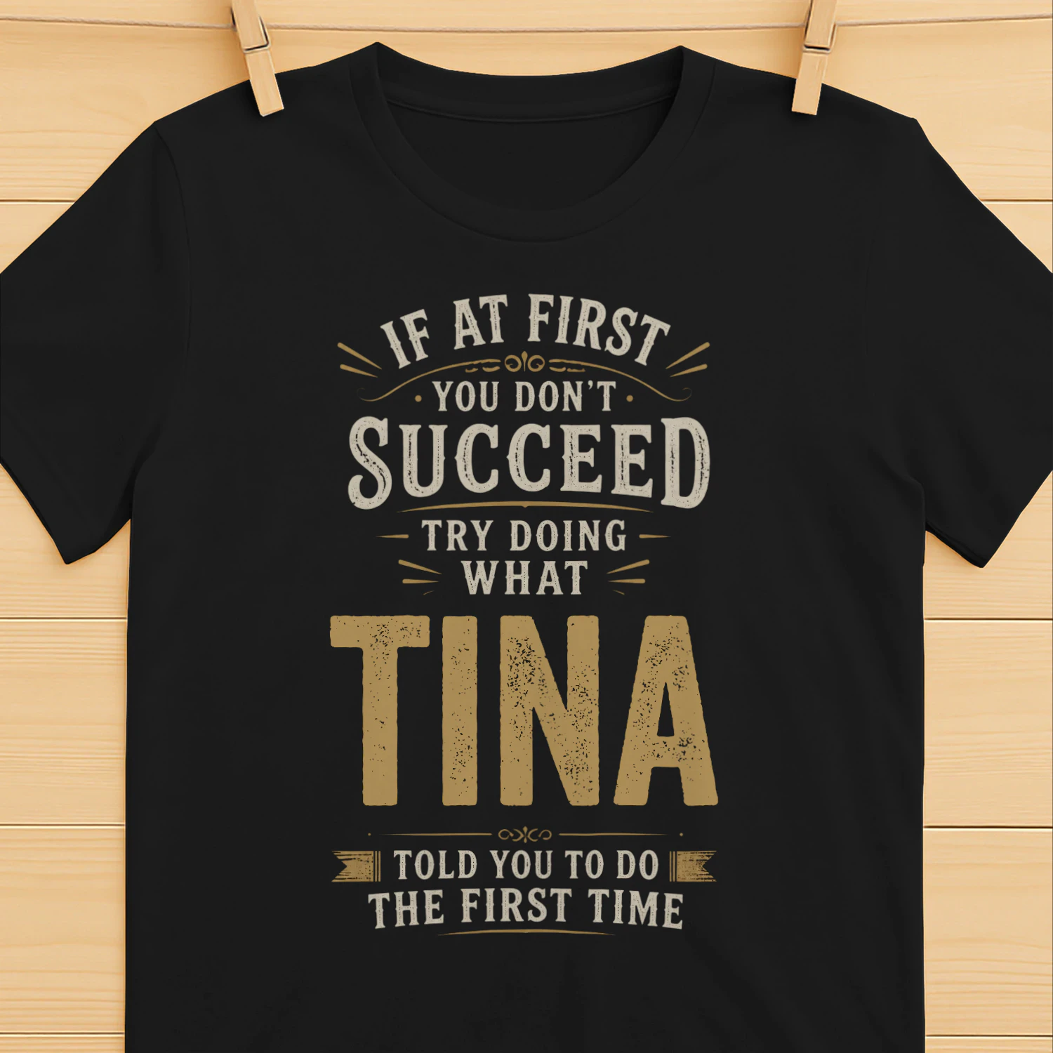 trydoing tina