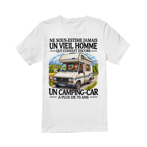 Camping-Car 70 Ans – Humour Retraité et Voyage