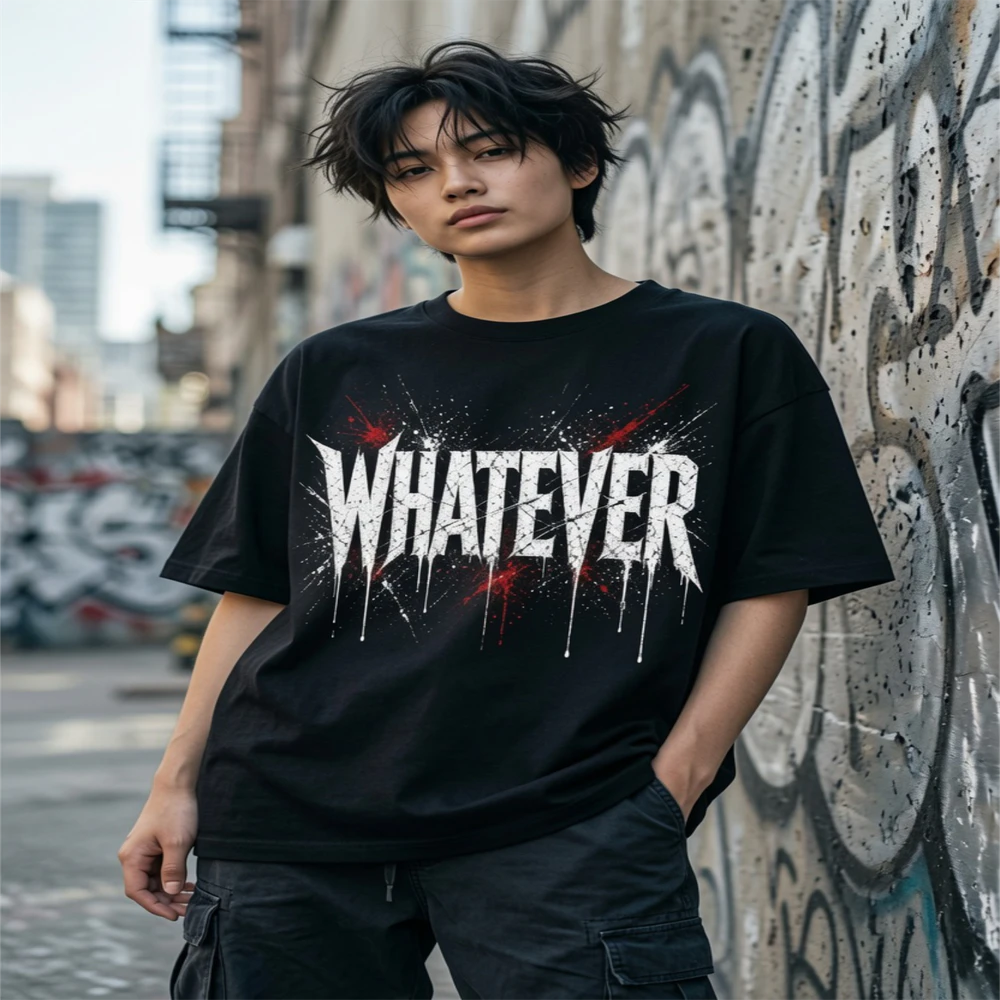 Grunge Aesthetic Distressed Graphic T-Shirt | 90s Alternative Rock Style