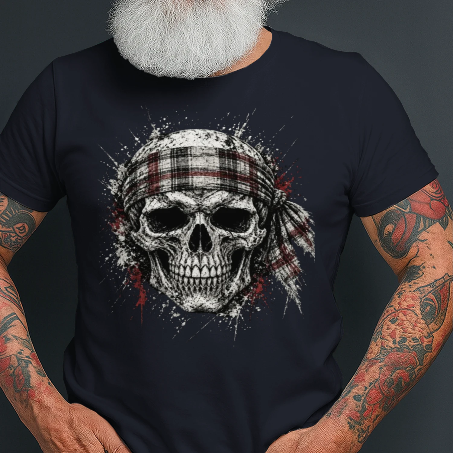 Grunge Aesthetic Distressed Graphic T-Shirt | 90s Alternative Rock Style