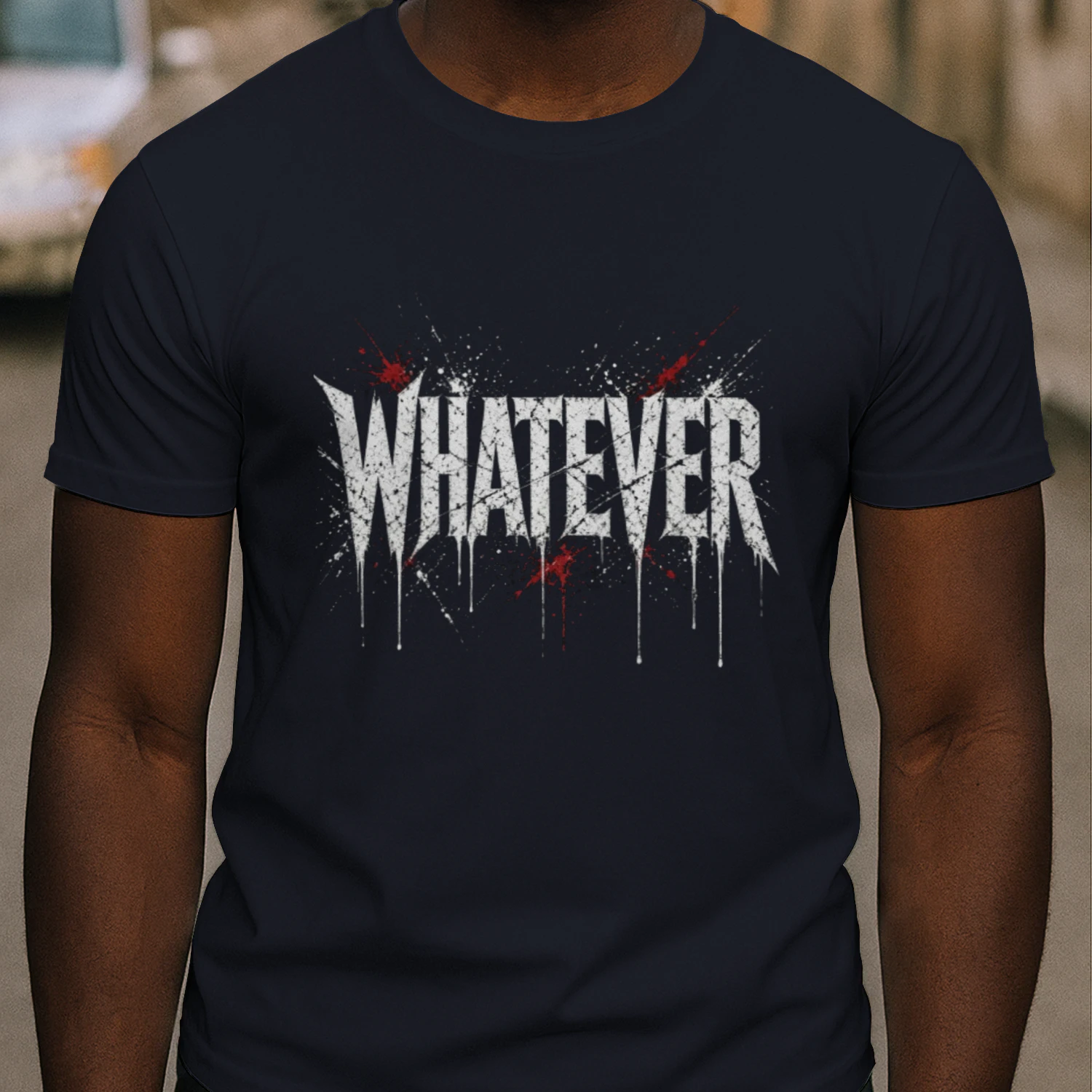 Grunge Aesthetic Distressed Graphic T-Shirt | 90s Alternative Rock Style