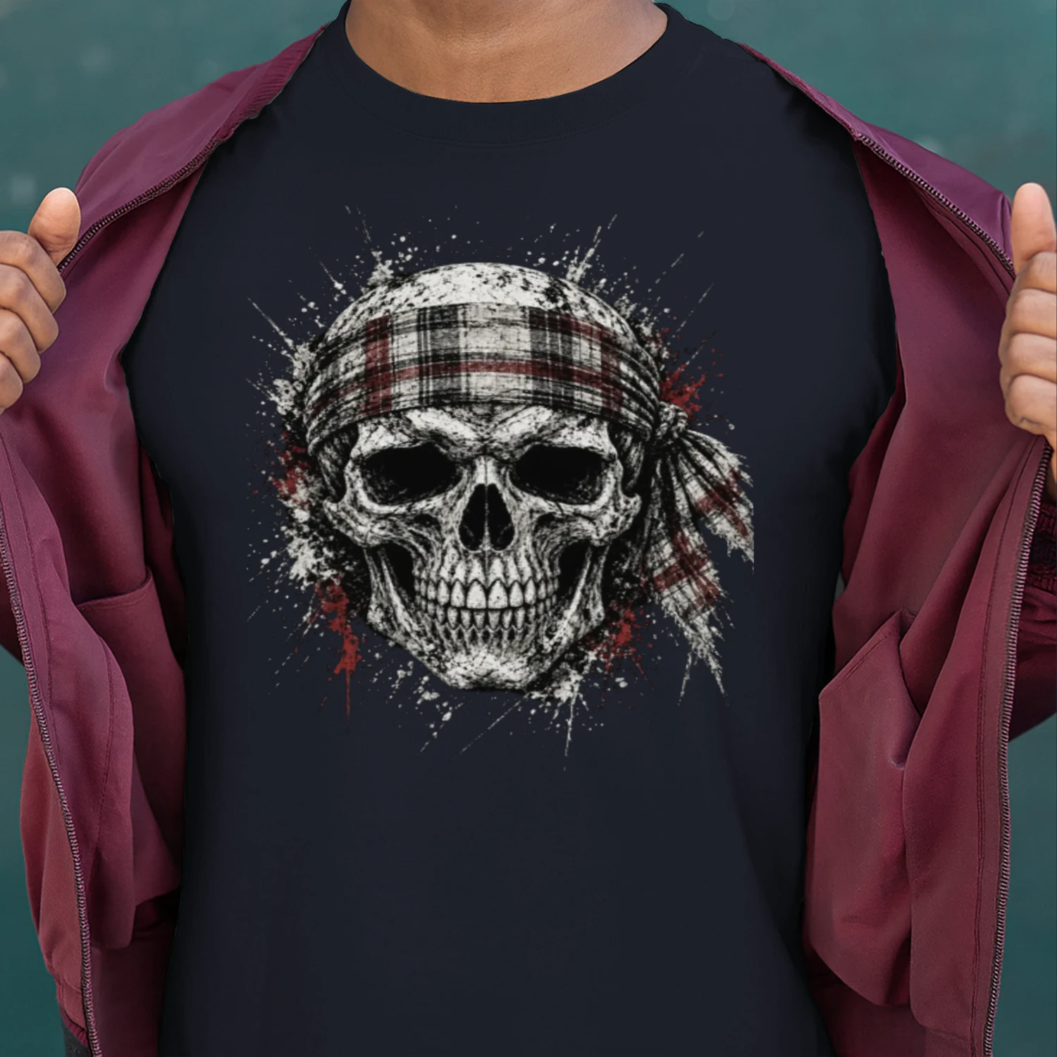 Grunge Aesthetic Distressed Graphic T-Shirt | 90s Alternative Rock Style
