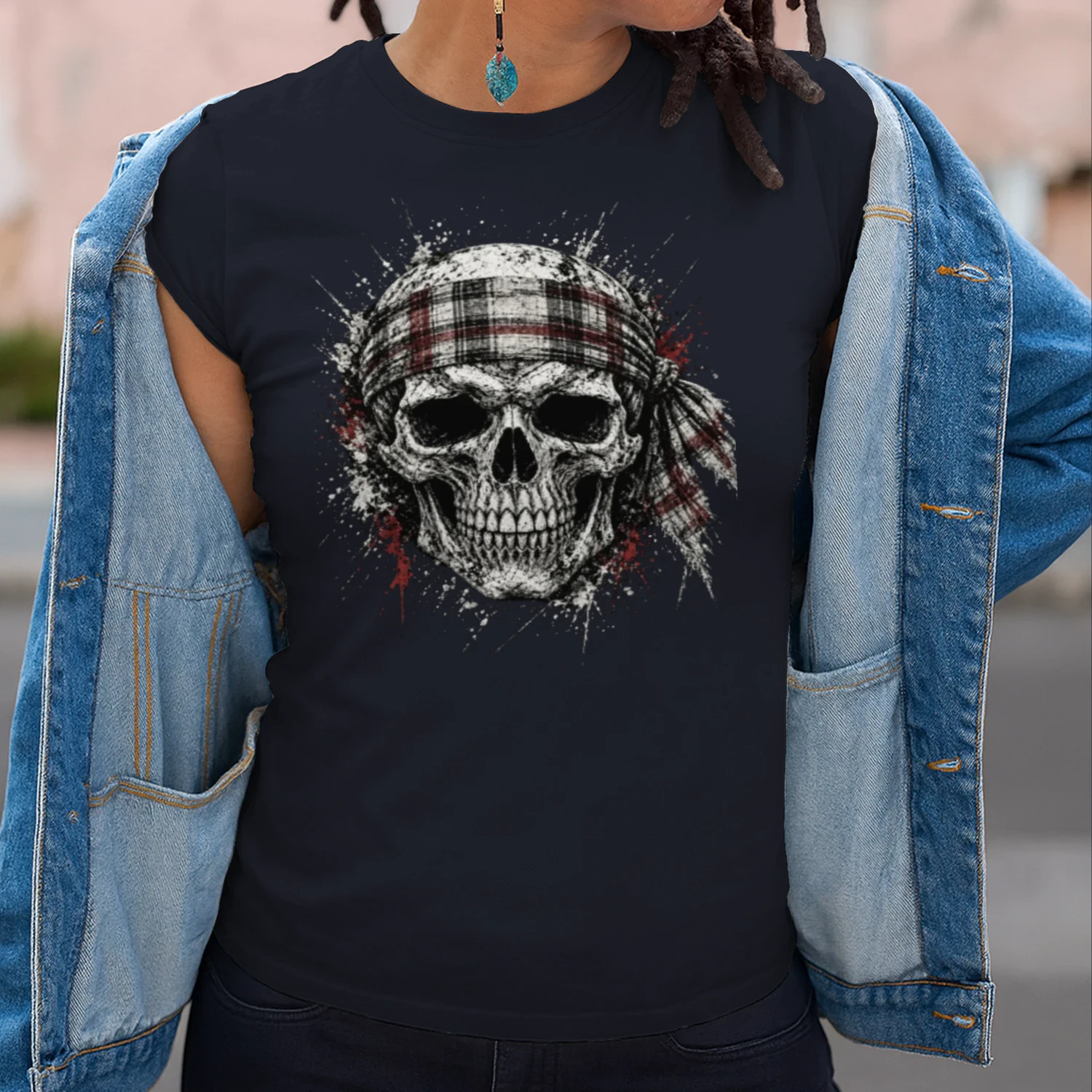 Grunge Aesthetic Distressed Graphic T-Shirt | 90s Alternative Rock Style