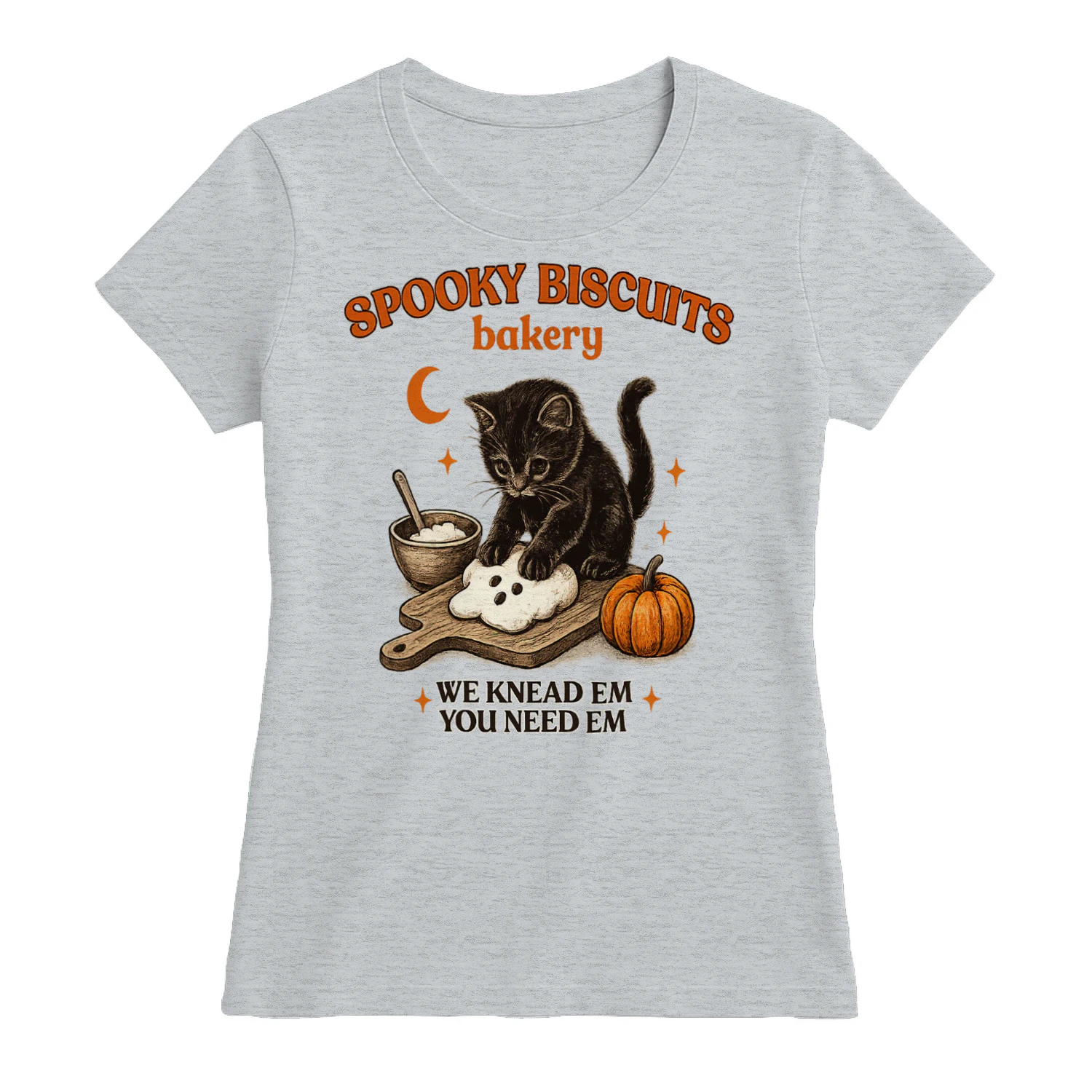 Spooky Season Cat Lover Shirt, Vintage Halloween Bakery Tee, Viva Store®
