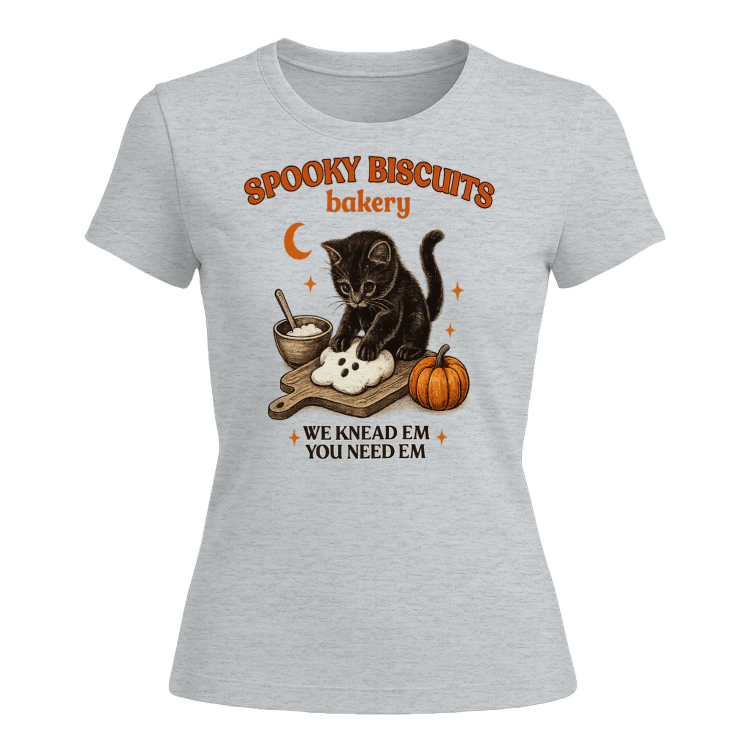 Spooky Season Cat Lover Shirt, Vintage Halloween Bakery Tee, Viva Store®