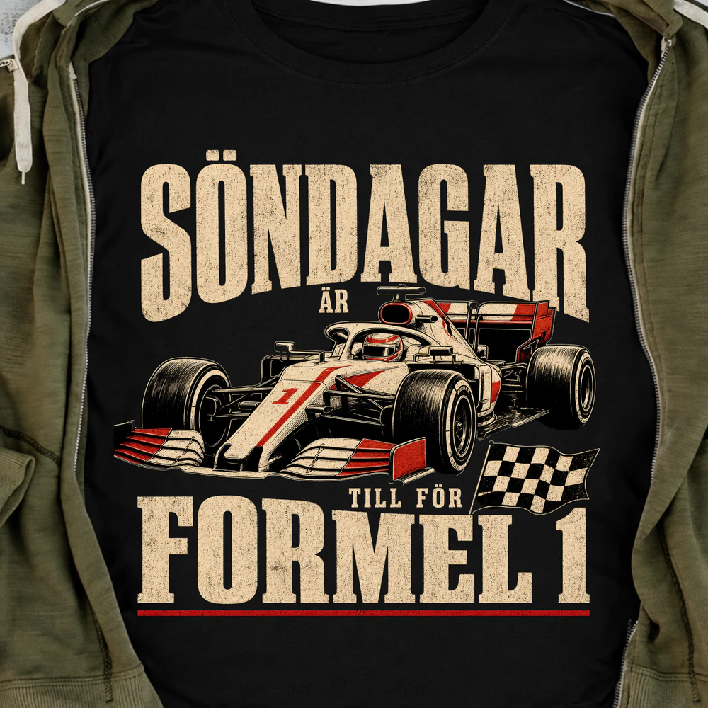 SÖNDAGAR ÄR TILL FÖR FORMEL 1 - Begränsad Upplaga