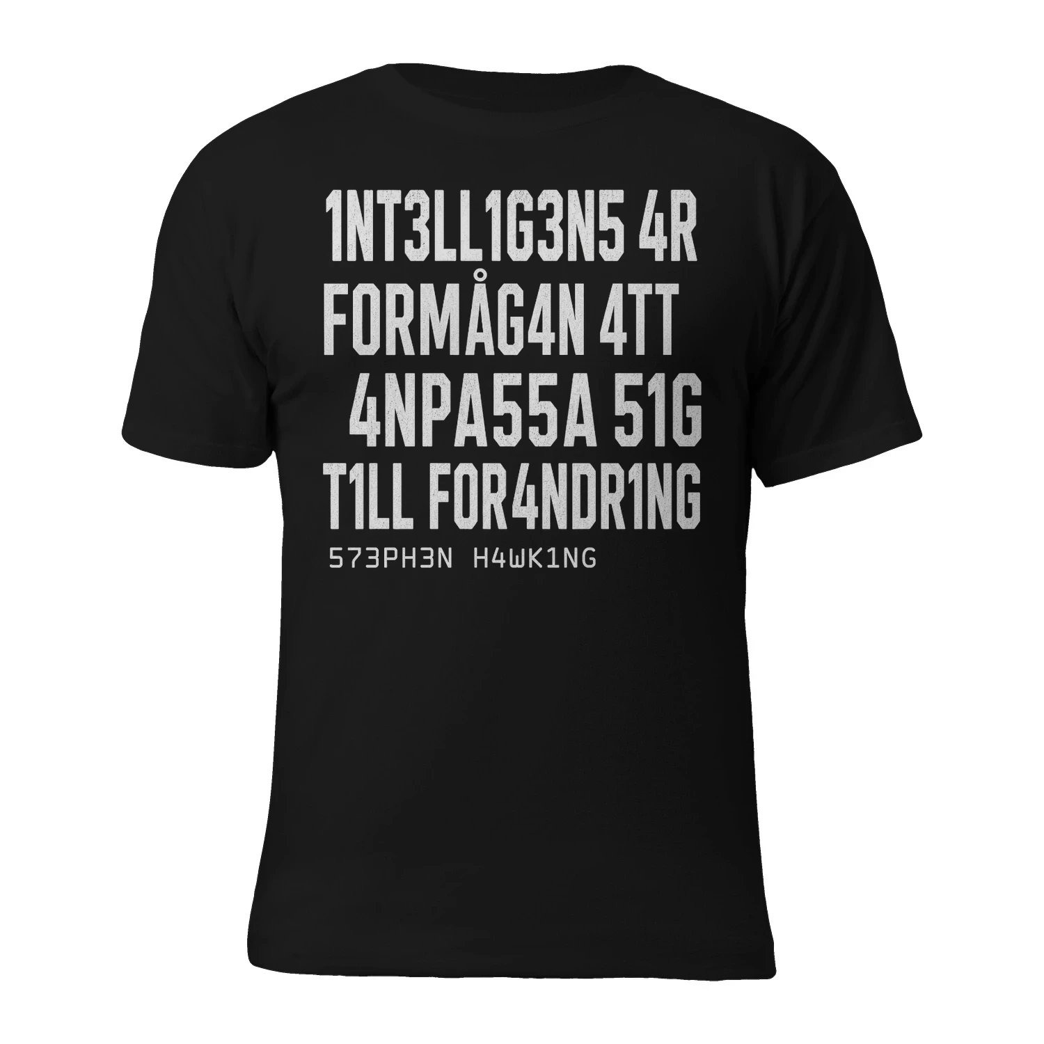 INTELLIGENS ÄR FÖRMÅGAN ATT ANPASSA SIG TILL FÖRÄNDRING! - Begränsad Upplaga