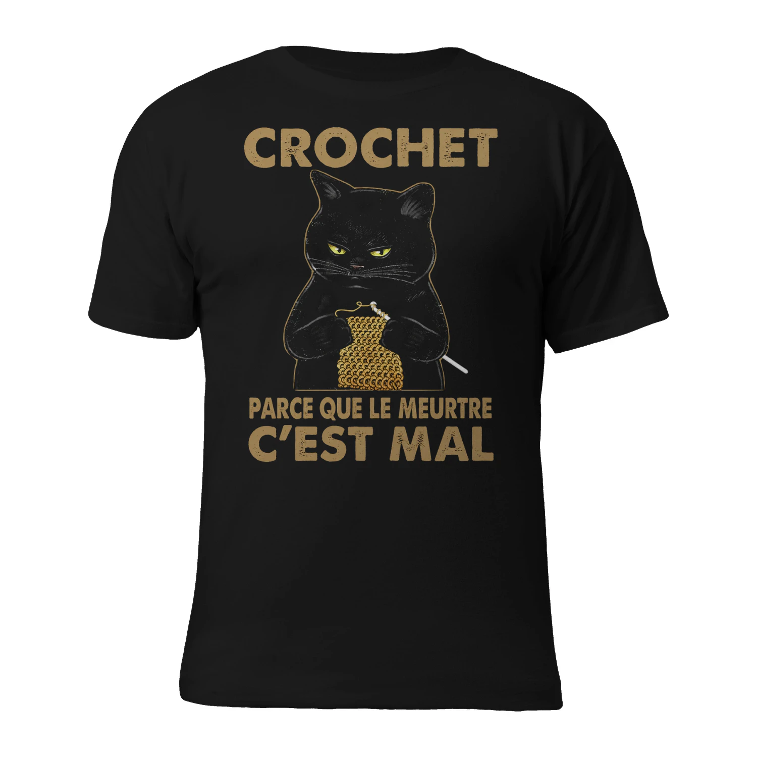 CROCHET PARCE QUE LE MEURTRE C’EST MAL! - Édition Limitée