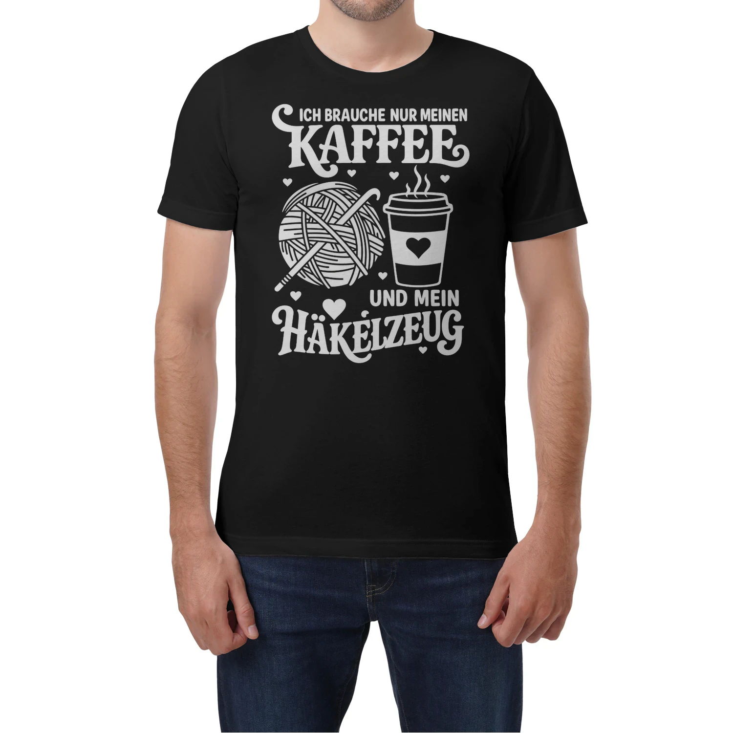 ICH BRAUCHE NUR MEINEN KAFFEE UND MEIN HÄKELZEUG! - Limitierte Auflage