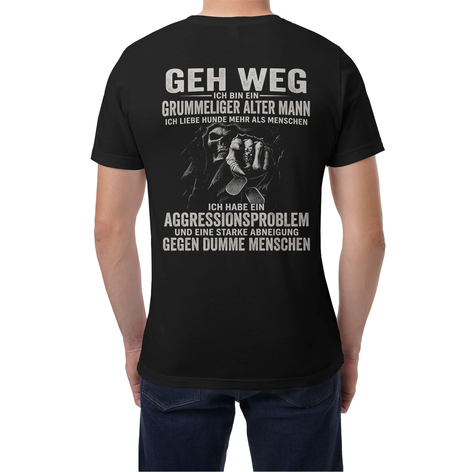 GEH WEG  ICH BIN EIN GRUMMELIGER ALTER MANN! - Limitierte Auflage