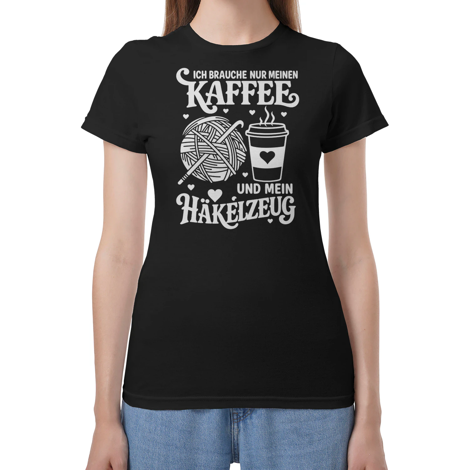 ICH BRAUCHE NUR MEINEN KAFFEE UND MEIN HÄKELZEUG! - Limitierte Auflage