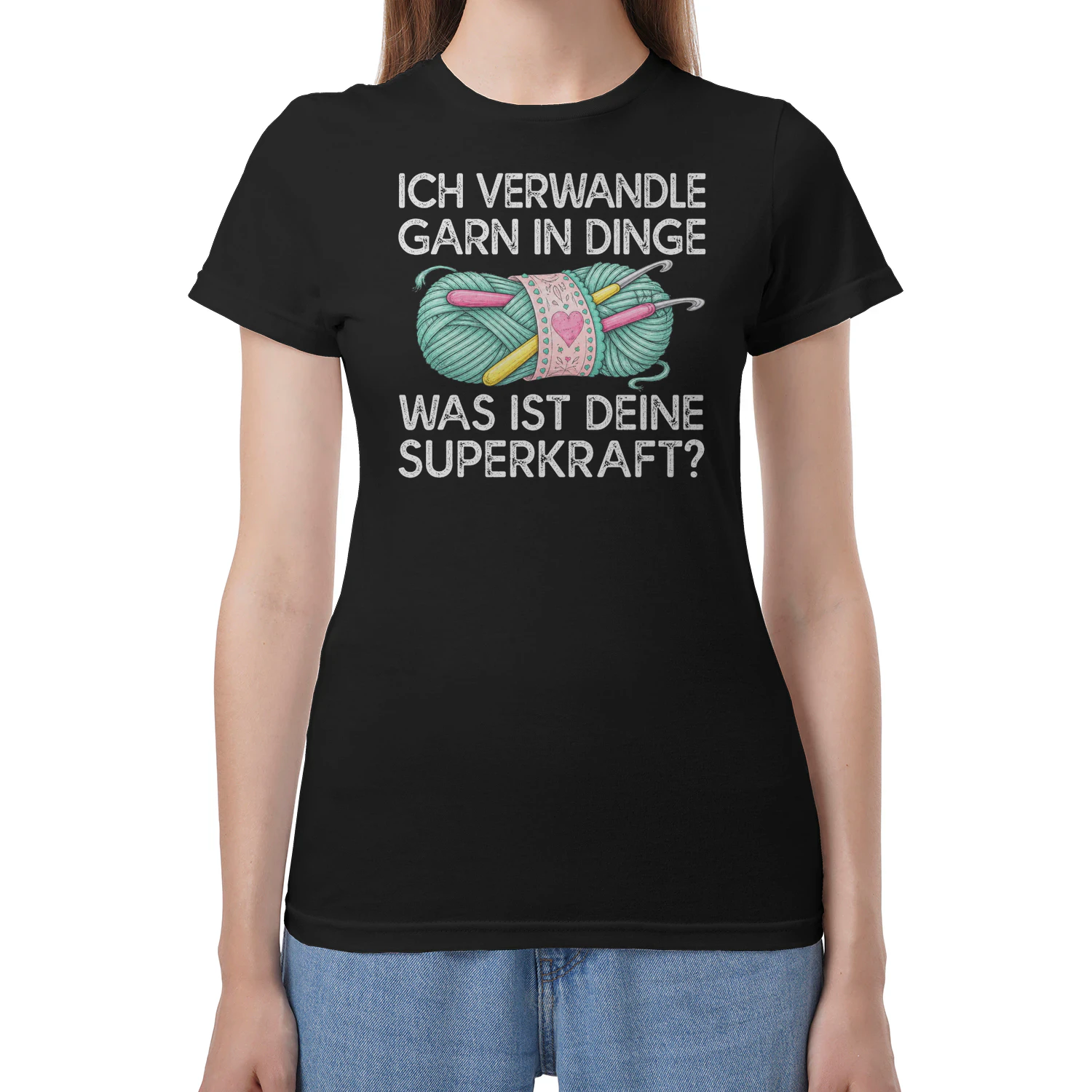 ICH VERWANDLE GARN IN DINGE WAS IST DEINE SUPERKRAFT?! - Limitierte Auflage