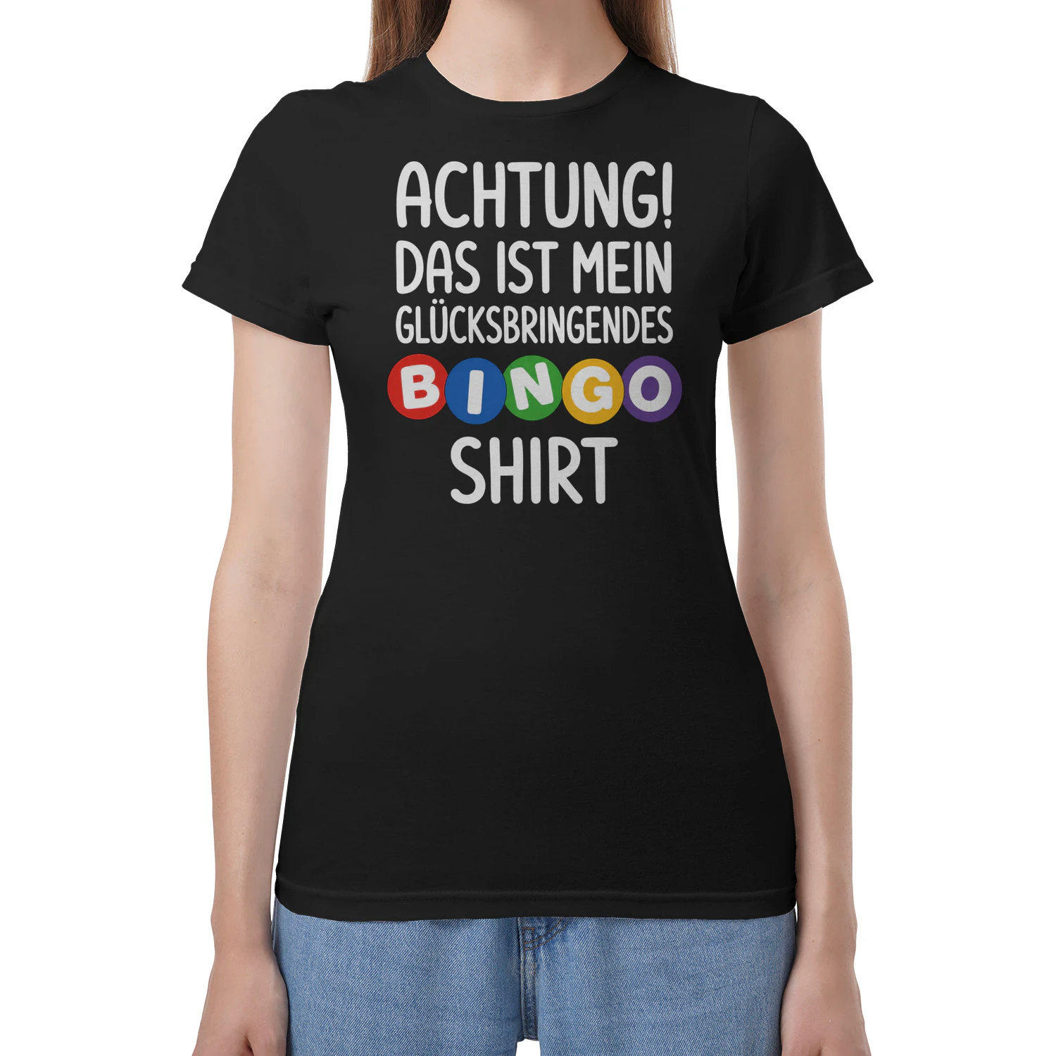ACHTUNG! DAS IST MEIN GLÜCKSBRINGENDES BINGO-SHIRT - Limitierte Auflage