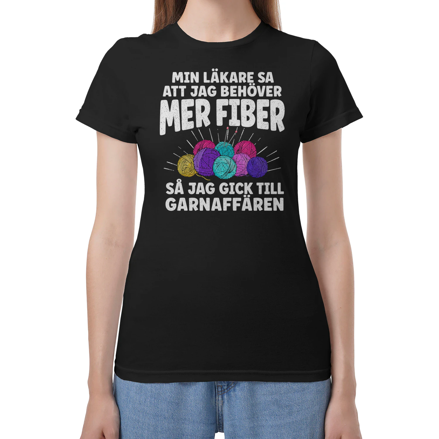 MIN LÄKARE SA ATT JAG BEHÖVER MER FIBER SÅ JAG GICK TILL GARNAFFÄREN! - Begränsad Upplaga