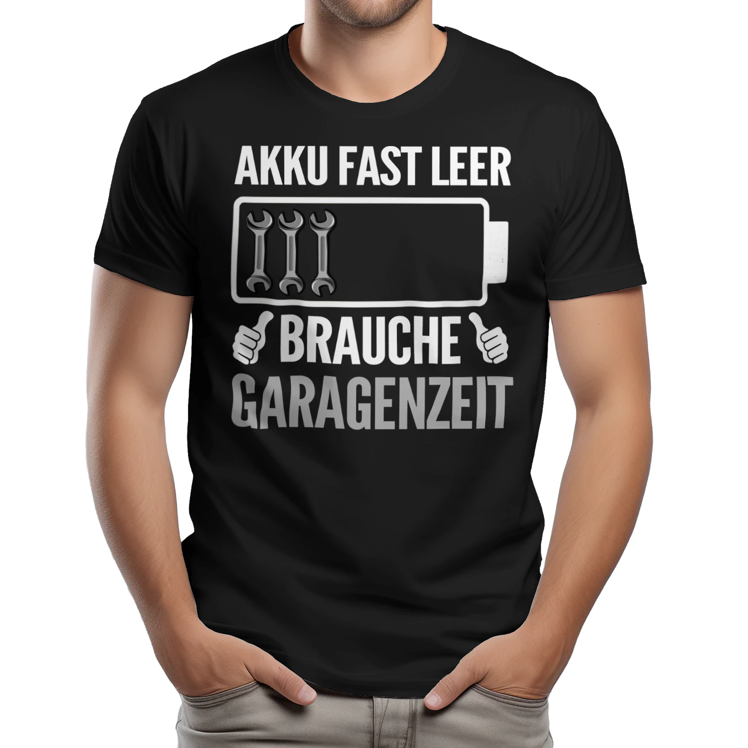 AKKU FAST LEER BRAUCHE GARAGENZEIT - Limitierte Auflage