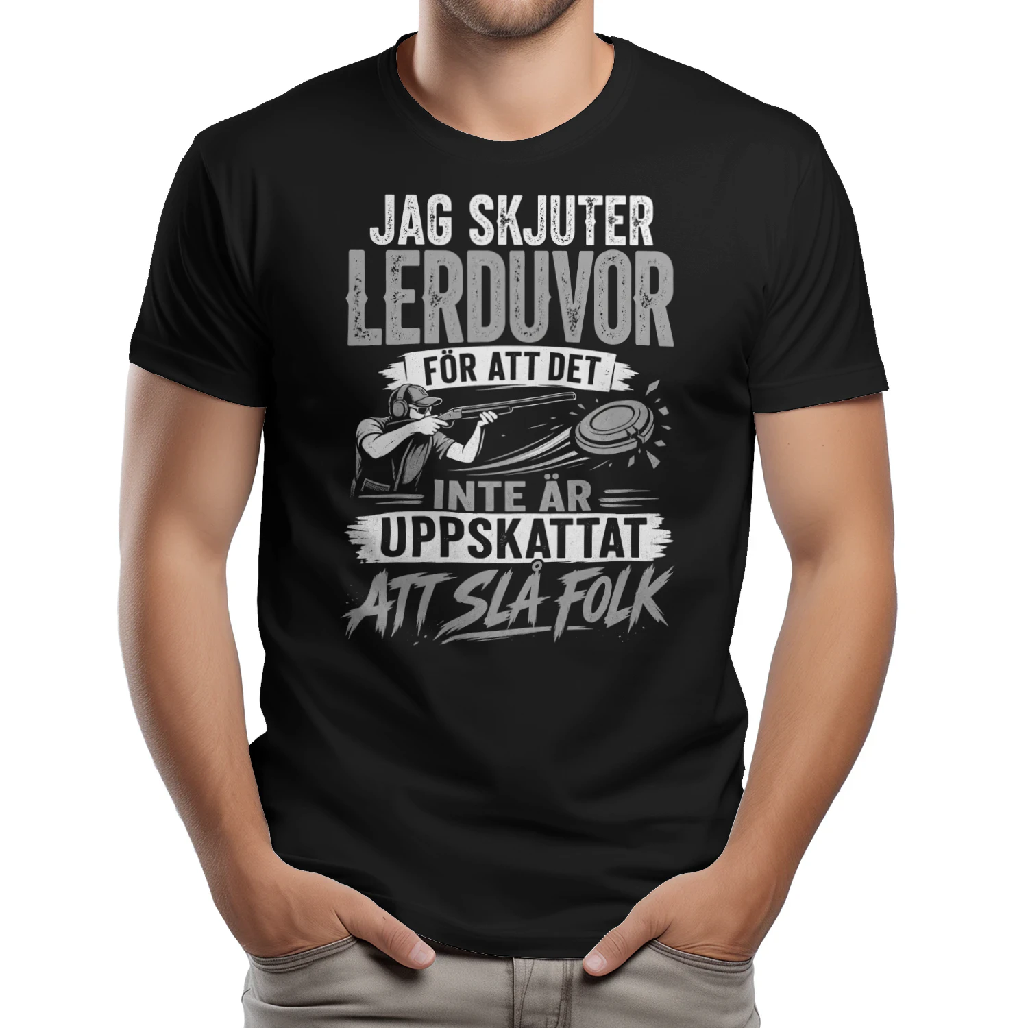 JAG SKJUTER LERDUVOR FÖR ATT DET INTE ÄR UPPSKATTAT ATT SLÅ FOLK! - Limitierte Auflage