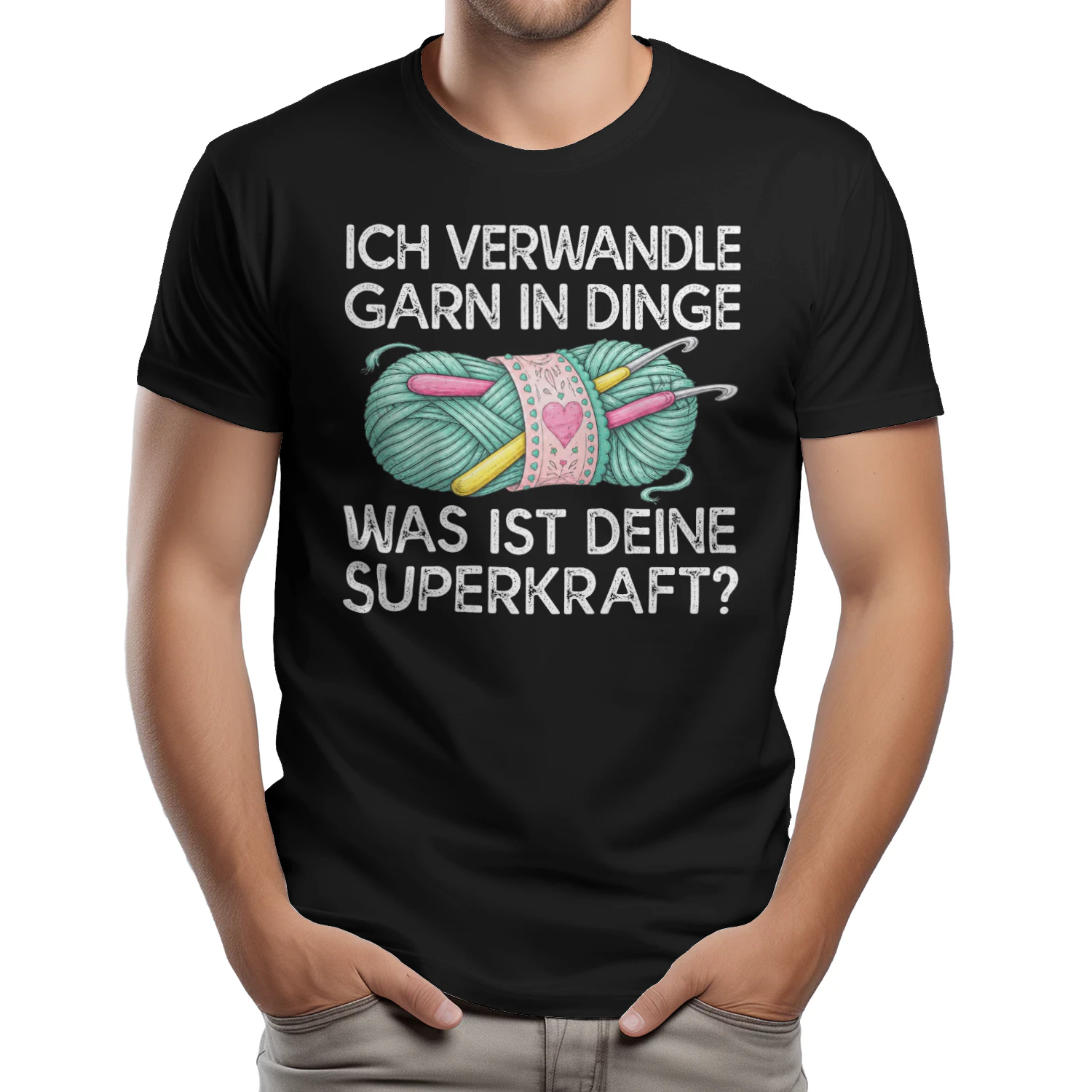 ICH VERWANDLE GARN IN DINGE WAS IST DEINE SUPERKRAFT?! - Limitierte Auflage