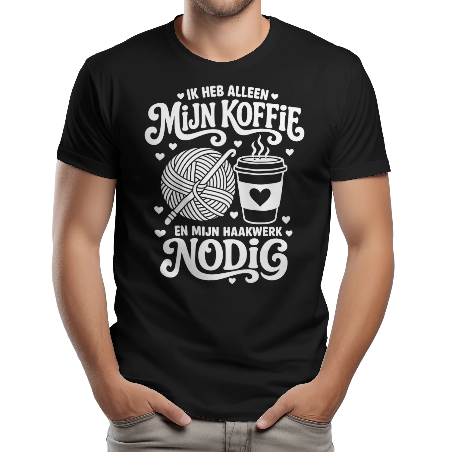 IK HEB ALLEEN MIJN KOFFIE EN MIJN HAAKWERK NODIG! - Beperkte Oplage