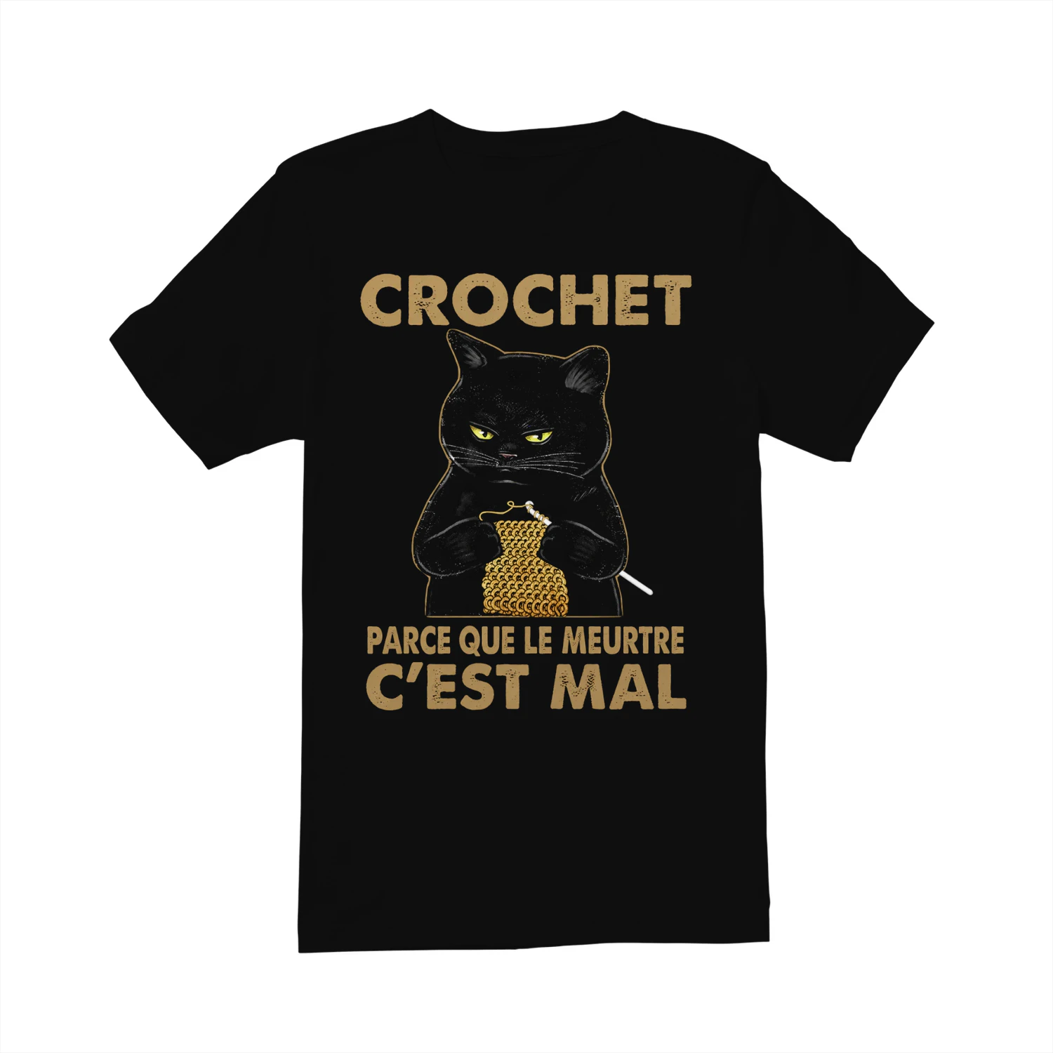CROCHET PARCE QUE LE MEURTRE C’EST MAL! - Édition Limitée