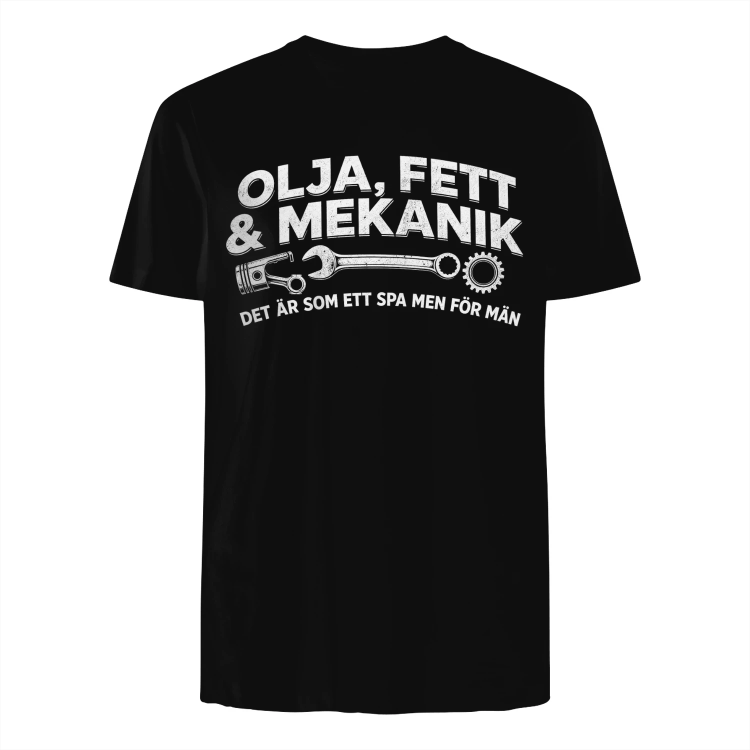 OLJA, FETT & MEKANIK DET ÄR SOM ETT SPA MEN FÖR MÄN! - Begränsad Upplaga