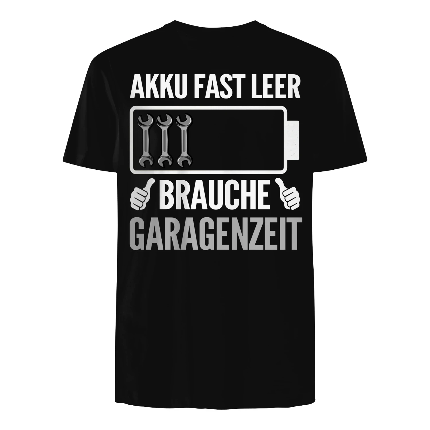 AKKU FAST LEER BRAUCHE GARAGENZEIT - Limitierte Auflage