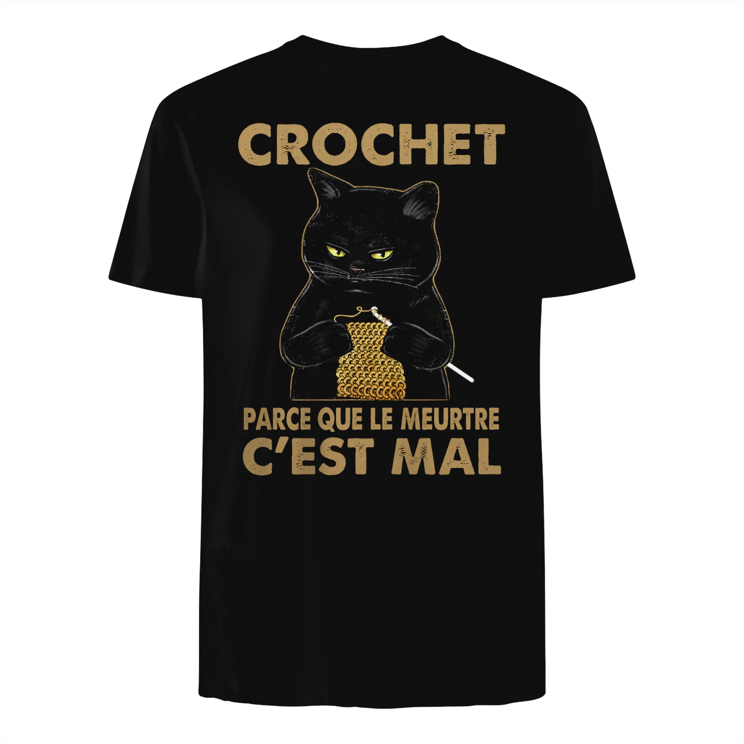 CROCHET PARCE QUE LE MEURTRE C’EST MAL! - Édition Limitée
