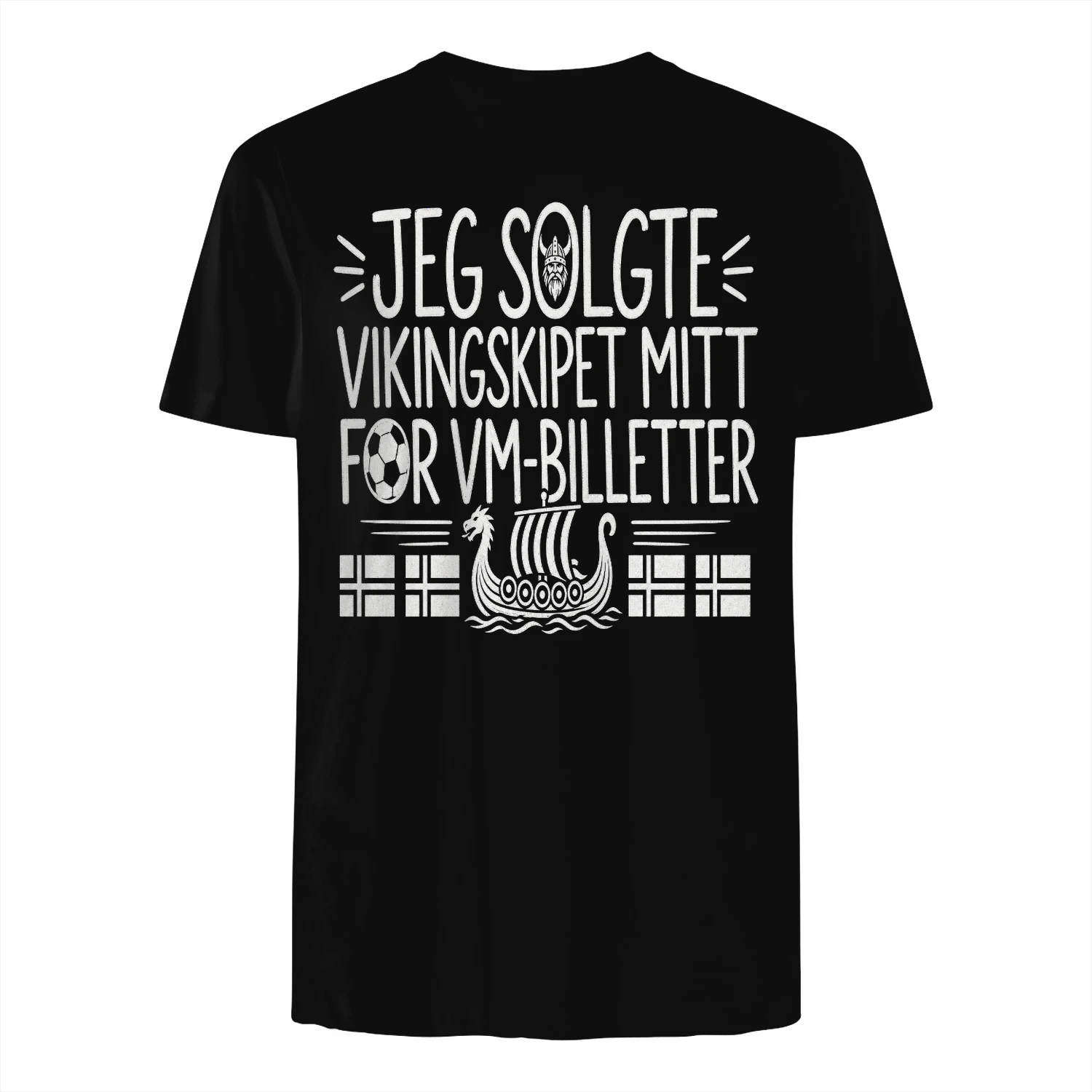 JEG SOLGTE VIKINGSKIPET MITT FOR VM-BILLETTER! - Begrenset Opplag