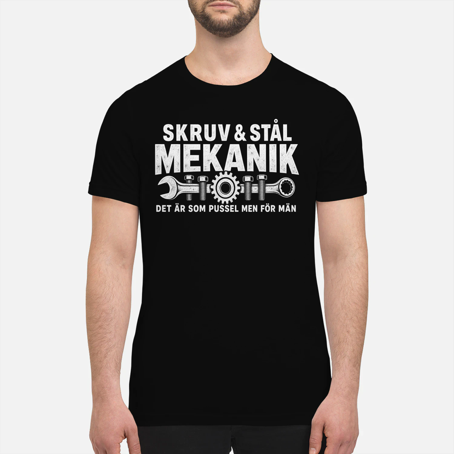 SKRUV & STÅL MEKANIK DET ÄR SOM PUSSEL MEN FÖR MÄN! - Begränsad Upplaga