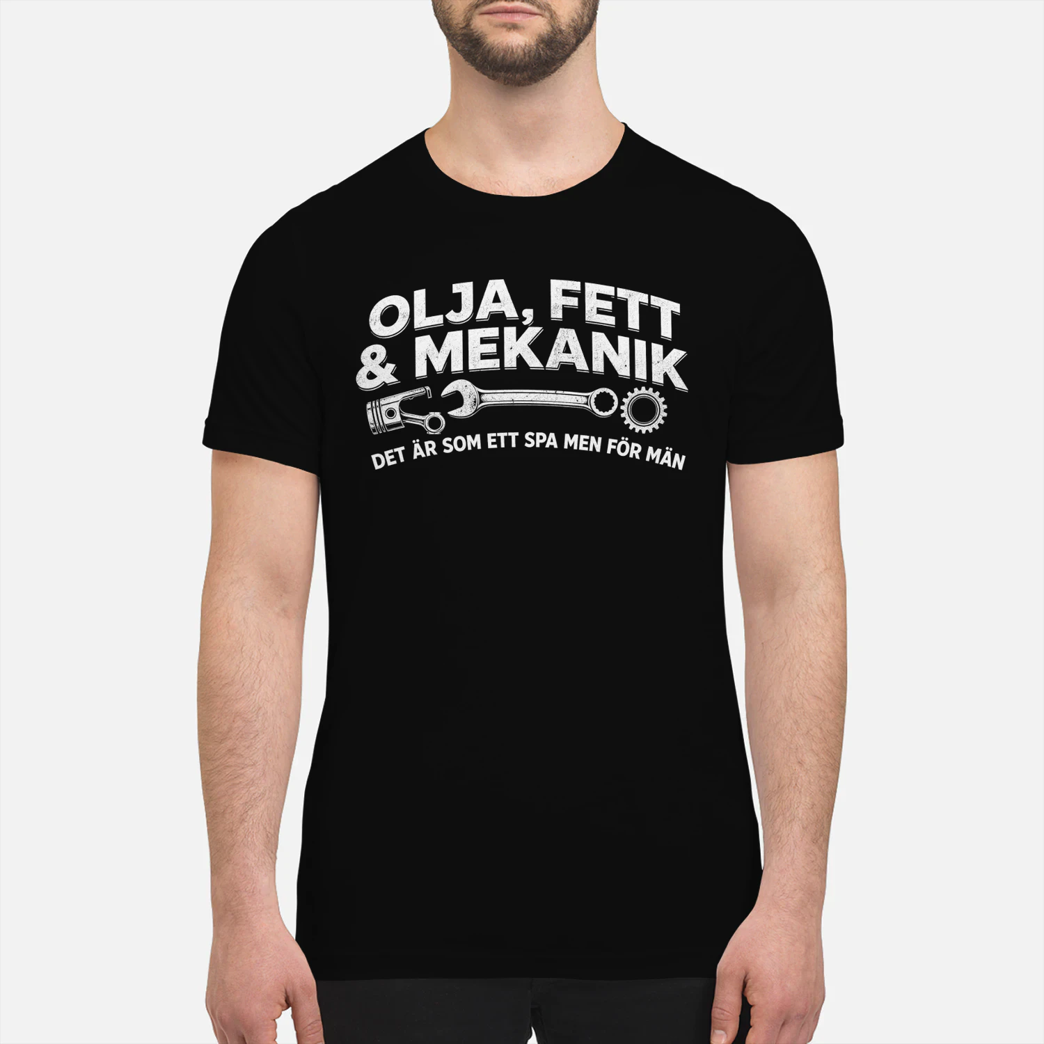 OLJA, FETT & MEKANIK DET ÄR SOM ETT SPA MEN FÖR MÄN! - Begränsad Upplaga