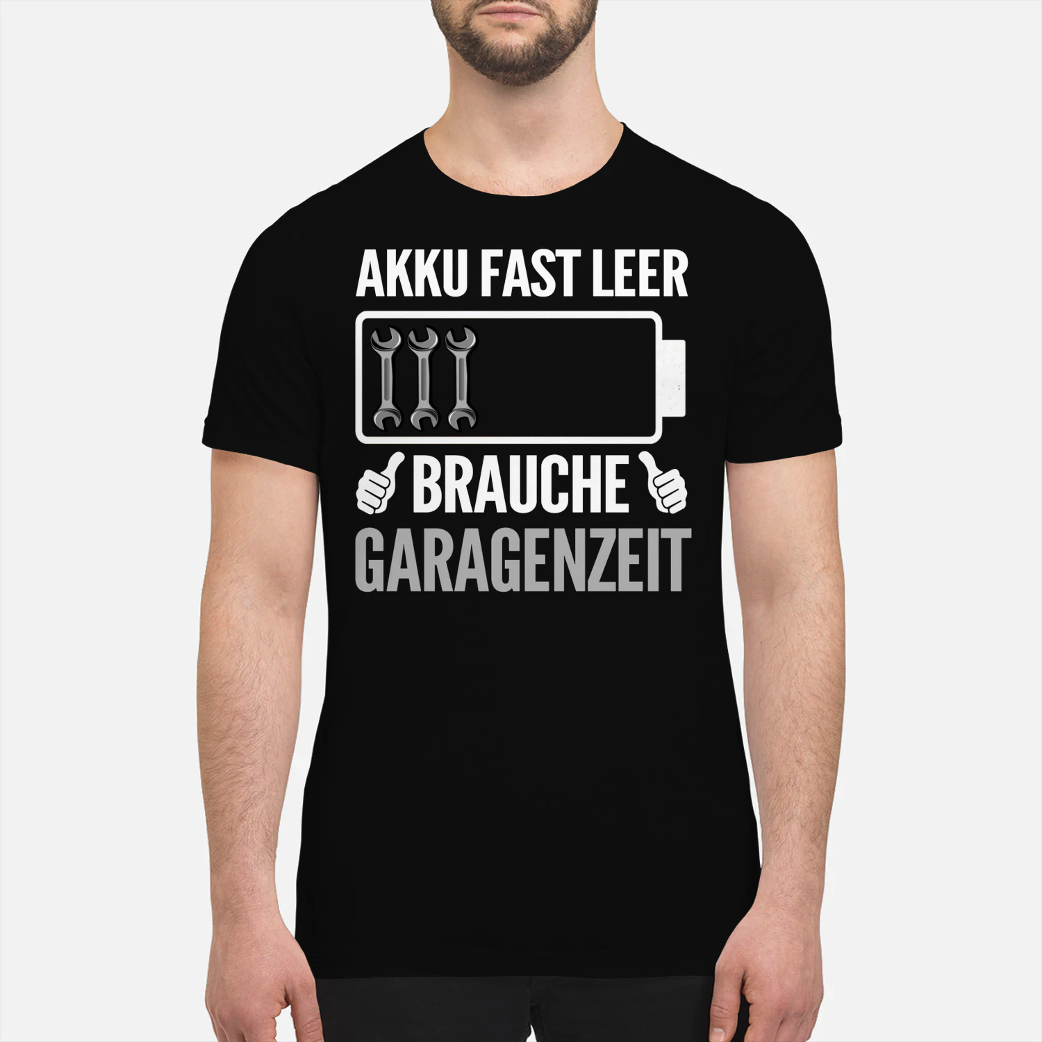AKKU FAST LEER BRAUCHE GARAGENZEIT - Limitierte Auflage