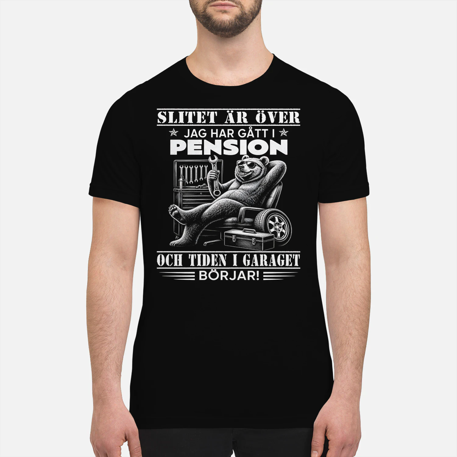 SLITET ÄR ÖVER JAG HAR GÅTT I PENSION! - Begränsad Upplaga