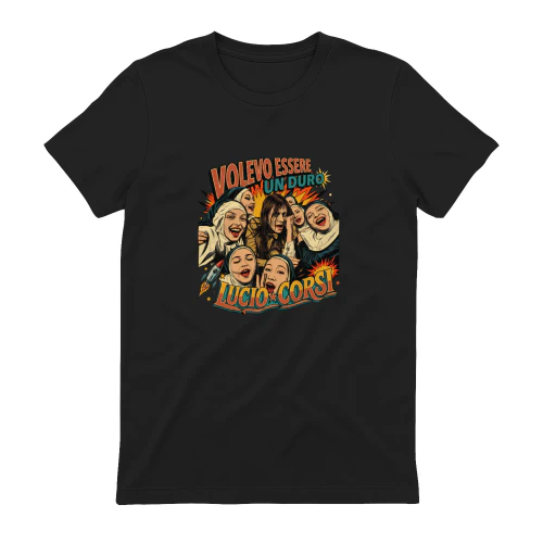 Lucio Corsi Merch Volevo Essere Un Duro Retro Comic Art