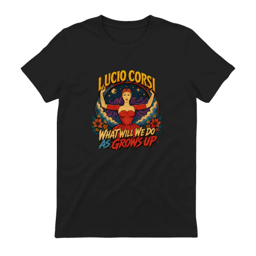 Lucio Corsi Merch What Will We Do Vintage Comic Art
