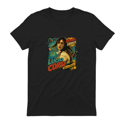 Lucio Corsi Merch Astronave Giradisco Retro Comic