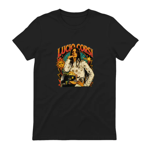Lucio Corsi Merch Vintage Comic Book Art Glam
