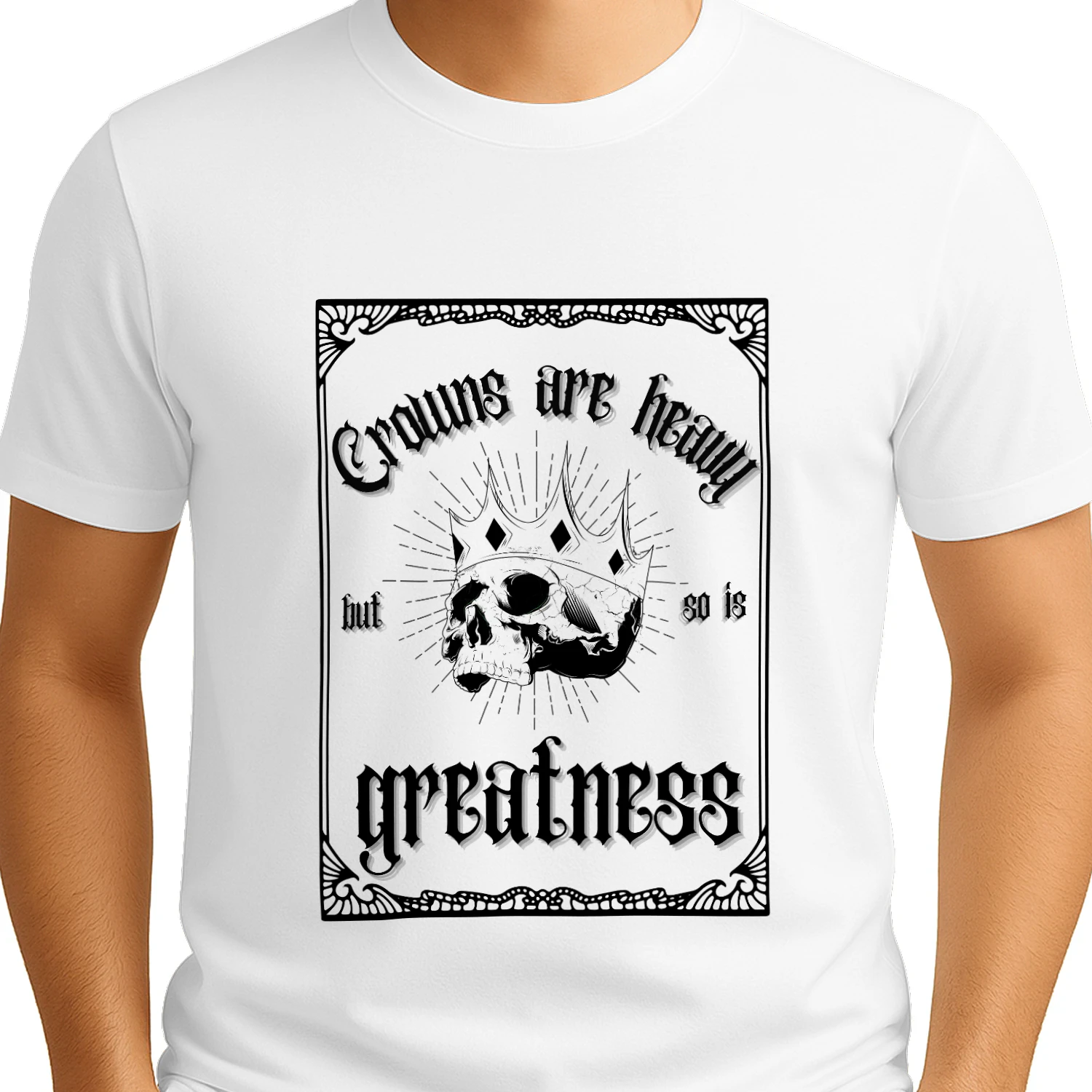 Crowns are heavy, but so is greatness Shirt Essential Tee