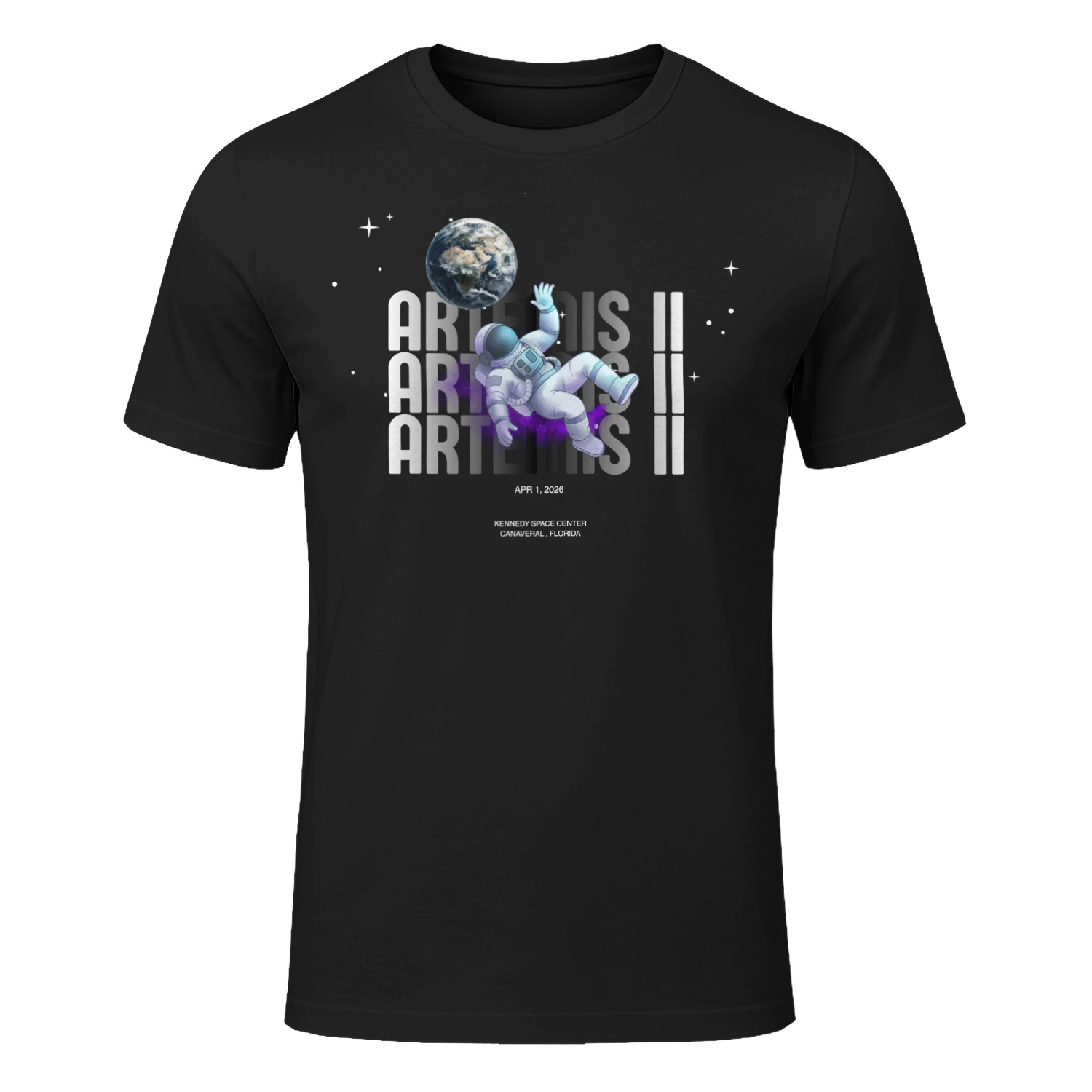 Artemis II Astronaut T-Shirt – Fly Beyond Earth | Space Exploration Design Classic Men's T-shirt