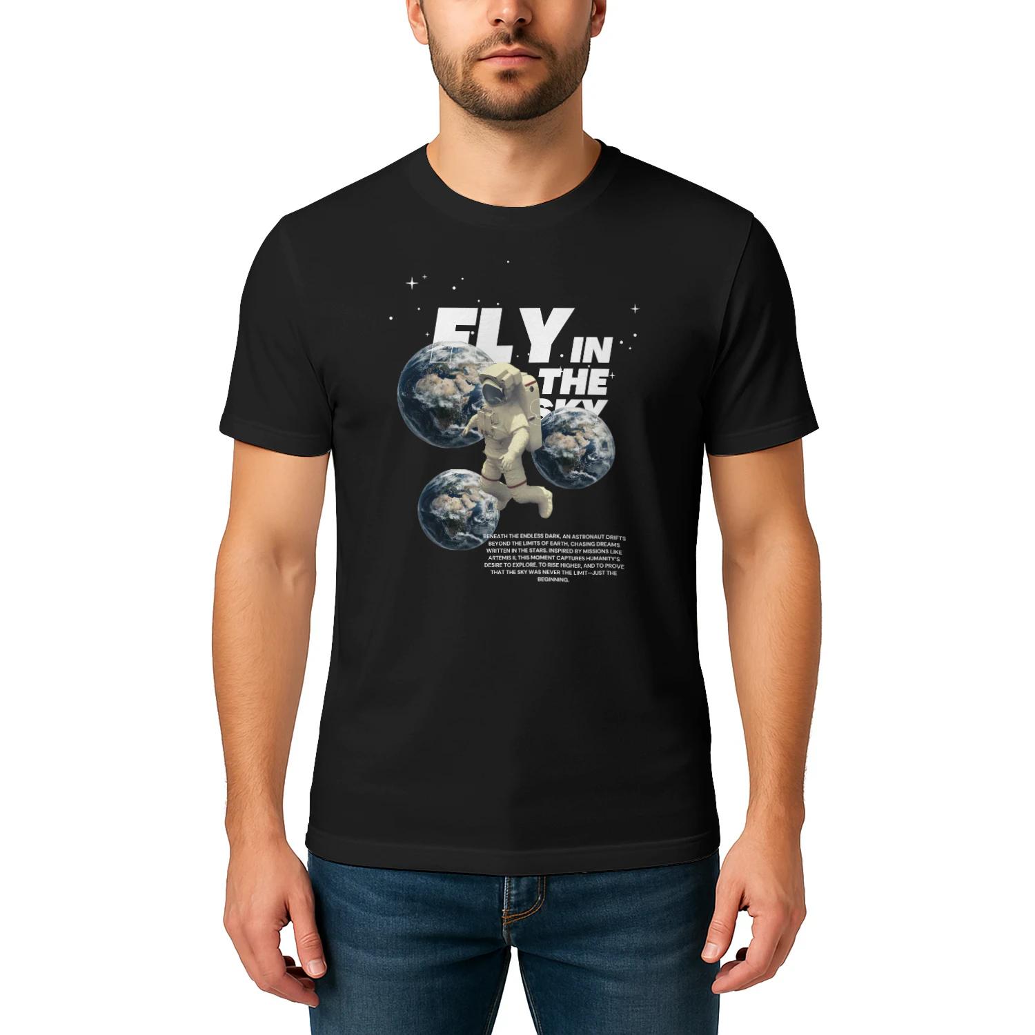 Orbital Drift: The Artemis Edition  🧑‍🚀  Design Classic Men's T-shirt