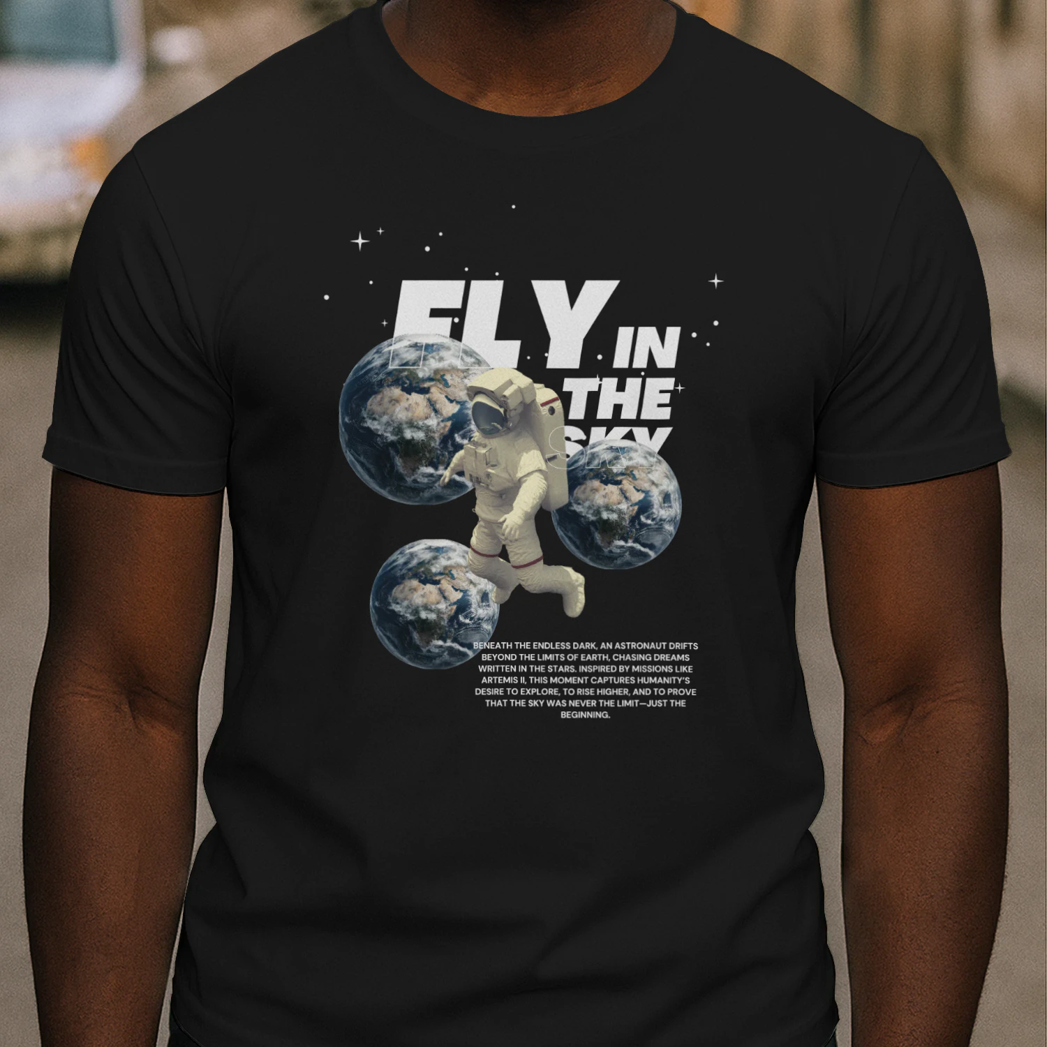 Orbital Drift: The Artemis Edition  🧑‍🚀  Design Classic Men's T-shirt