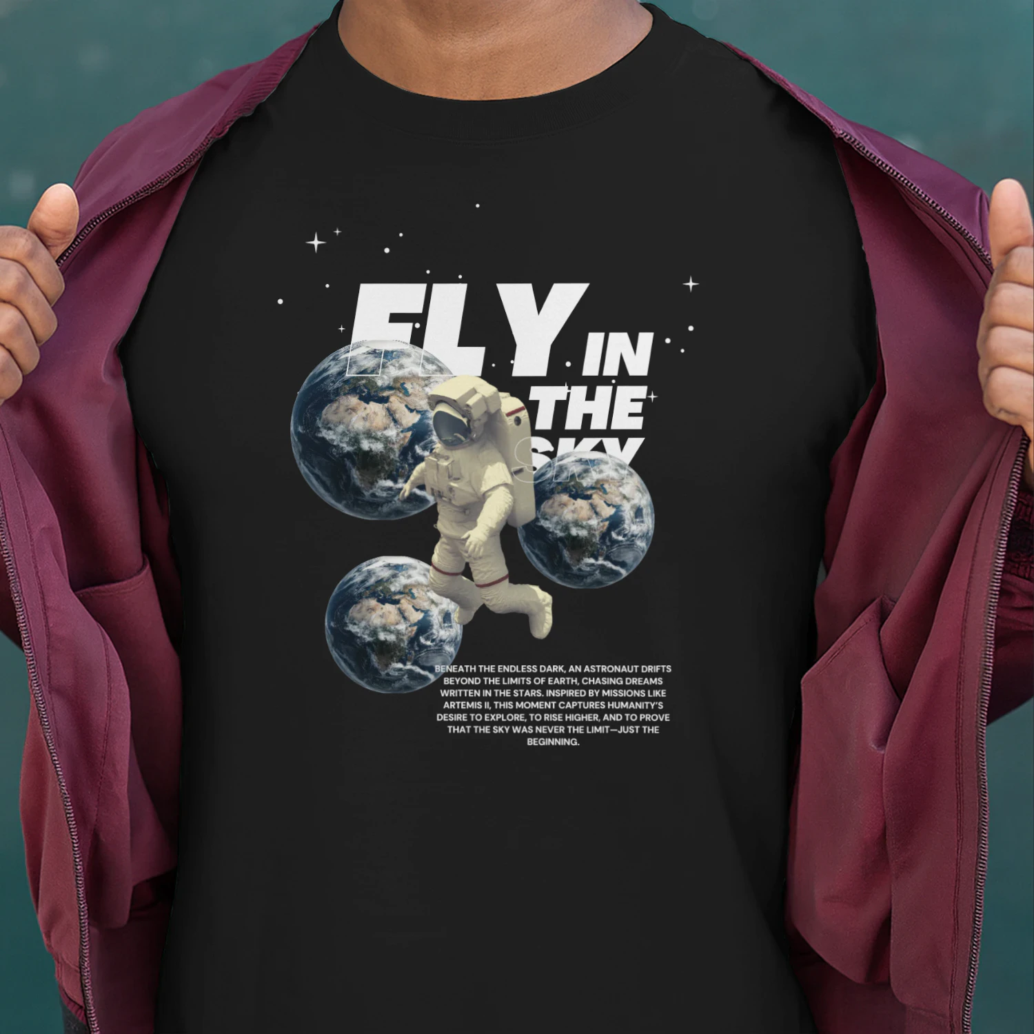 Orbital Drift: The Artemis Edition  🧑‍🚀  Design Classic Men's T-shirt