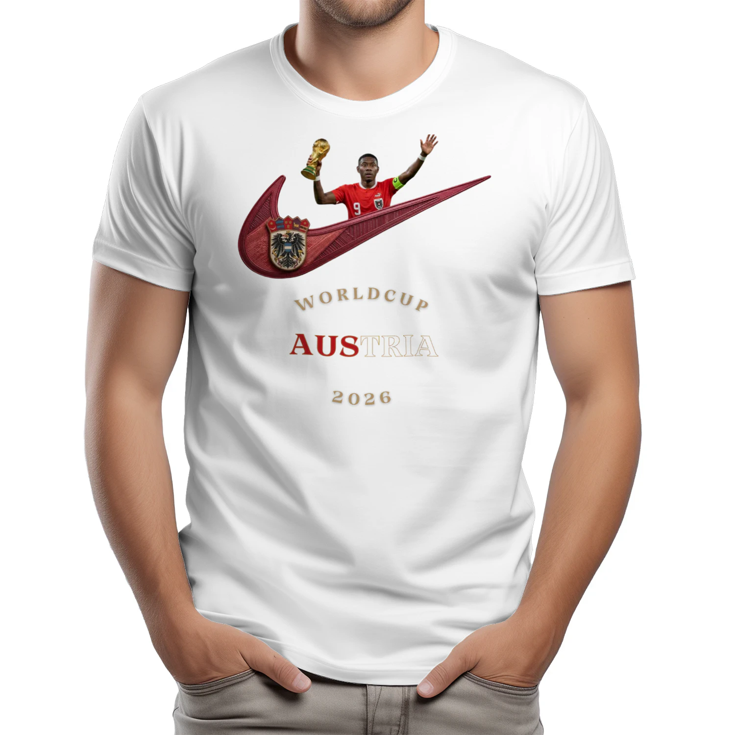 The Imperial Eagles: A Legacy Reborn – Classic Men's T-shirt Limited Edition : World Cup 2026 Austria Fan Kit